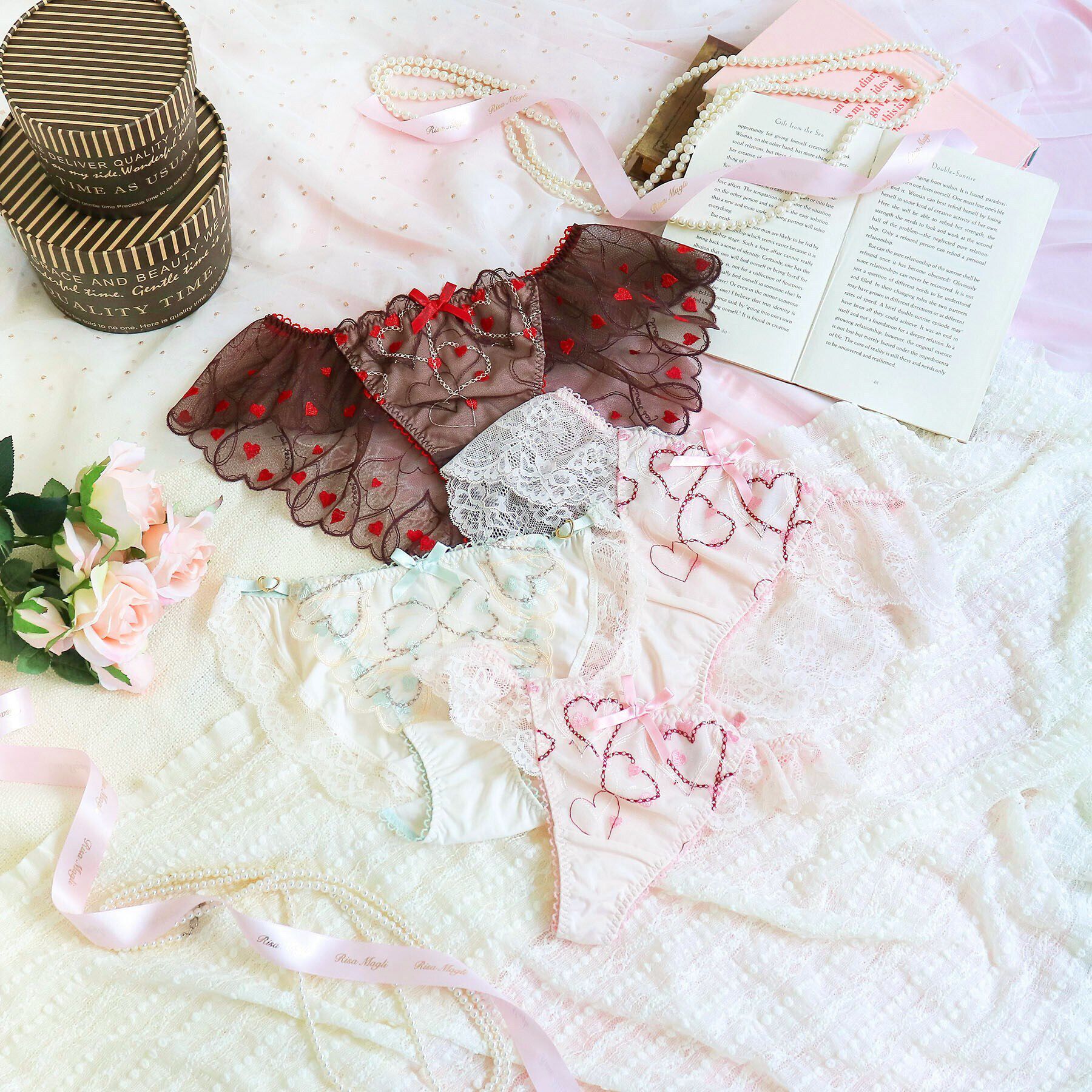 Risa Magli「ジアン レースショーツ」|インナー|