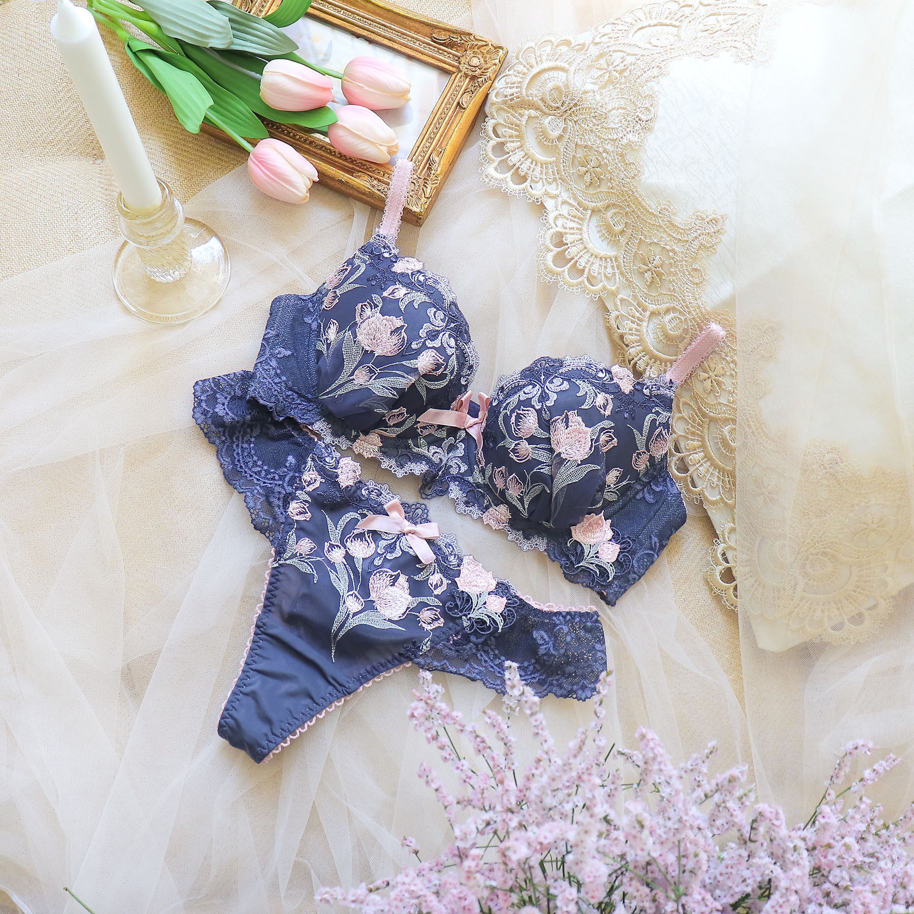 Risa Magli「ラリッサ ブラジャー（E-F）＜N Make Type＞」|インナー|