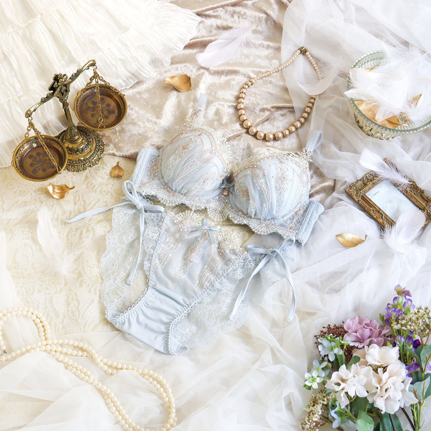 Risa Magli「ターシャ ブラジャー（E-F）＜S Make Type＞」|インナー|