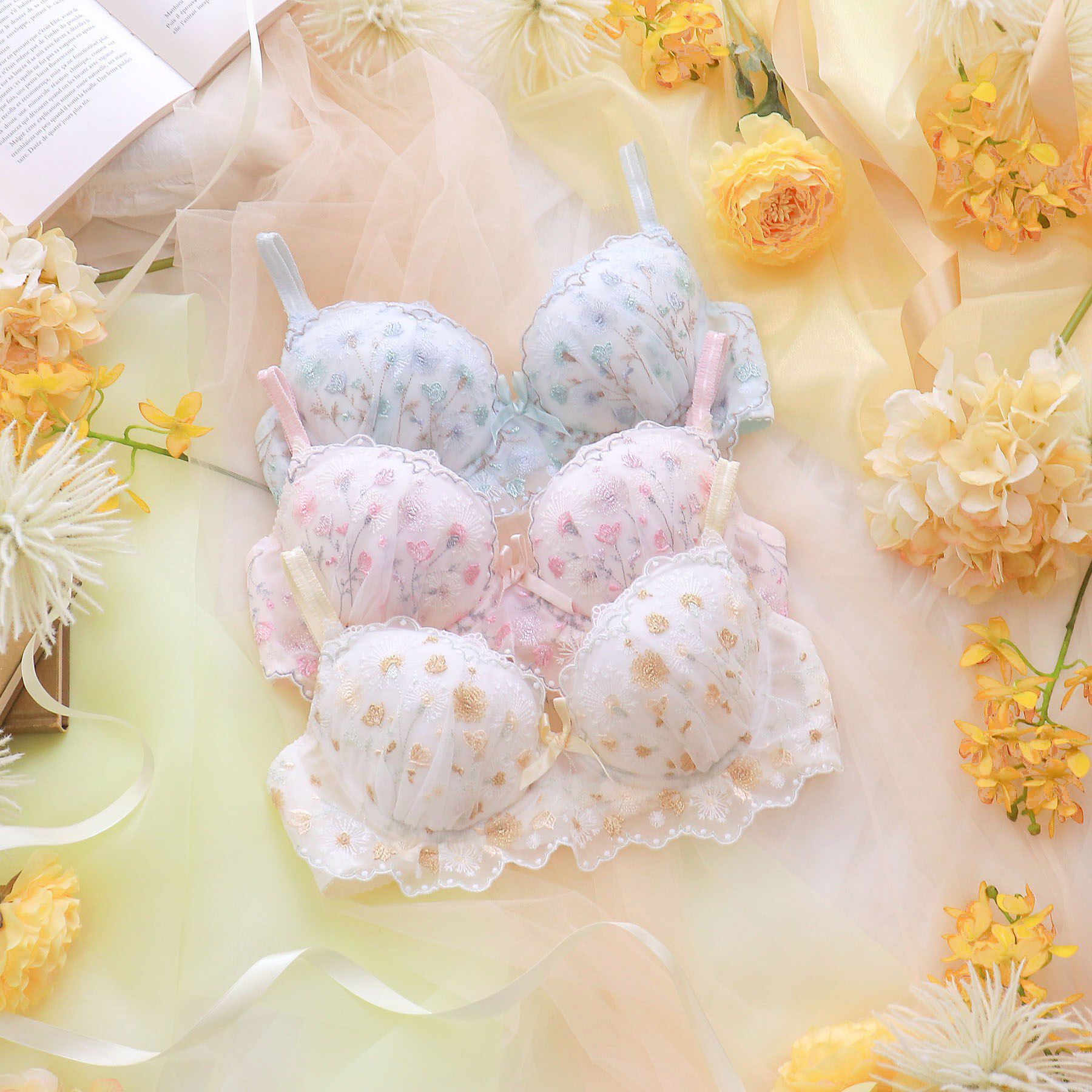 Risa Magli「ミリ ブラジャー （B-D） ＜スウィートリッチ＞」|インナー|