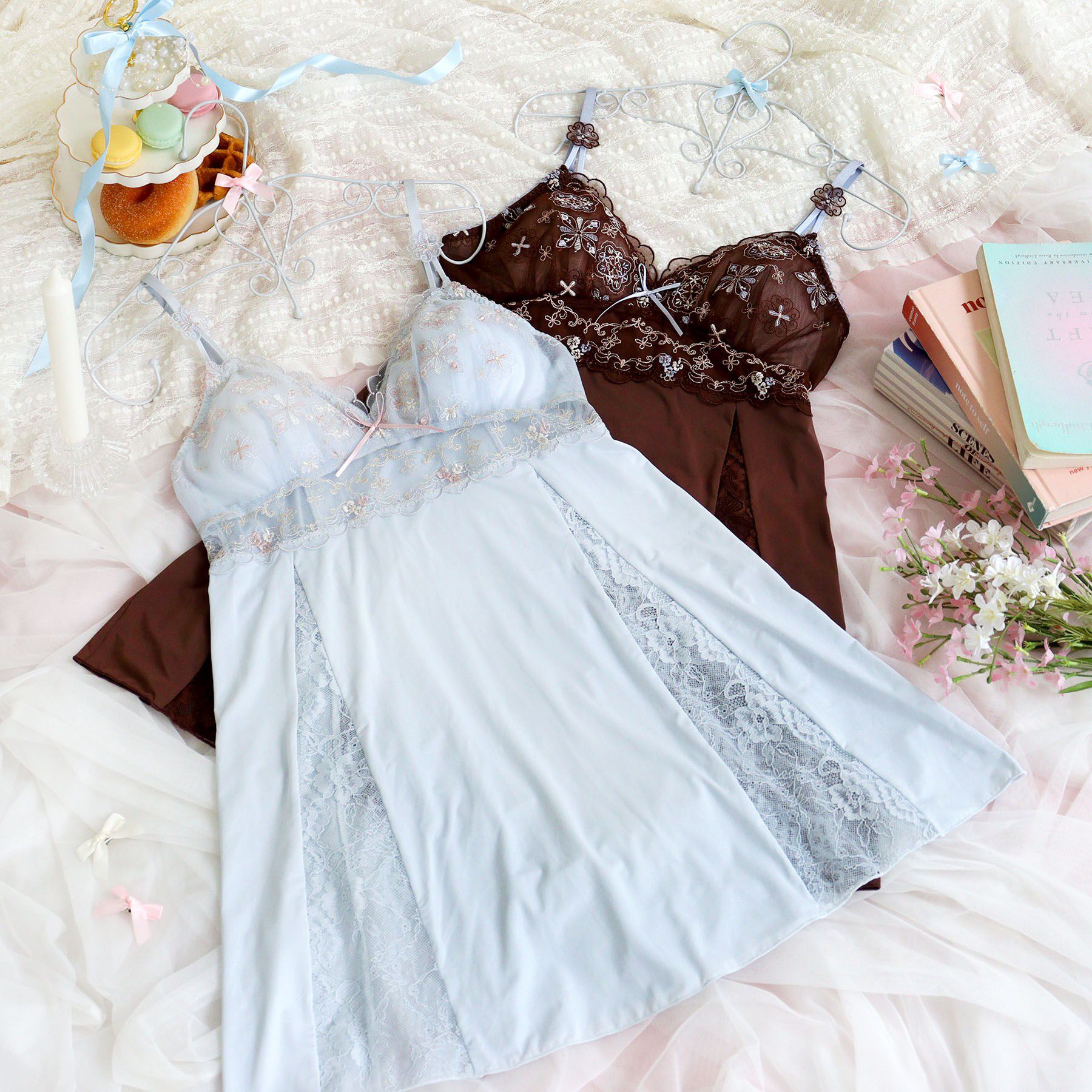 Risa Magli「キャシー カップ付スリップ」|キャミソール|