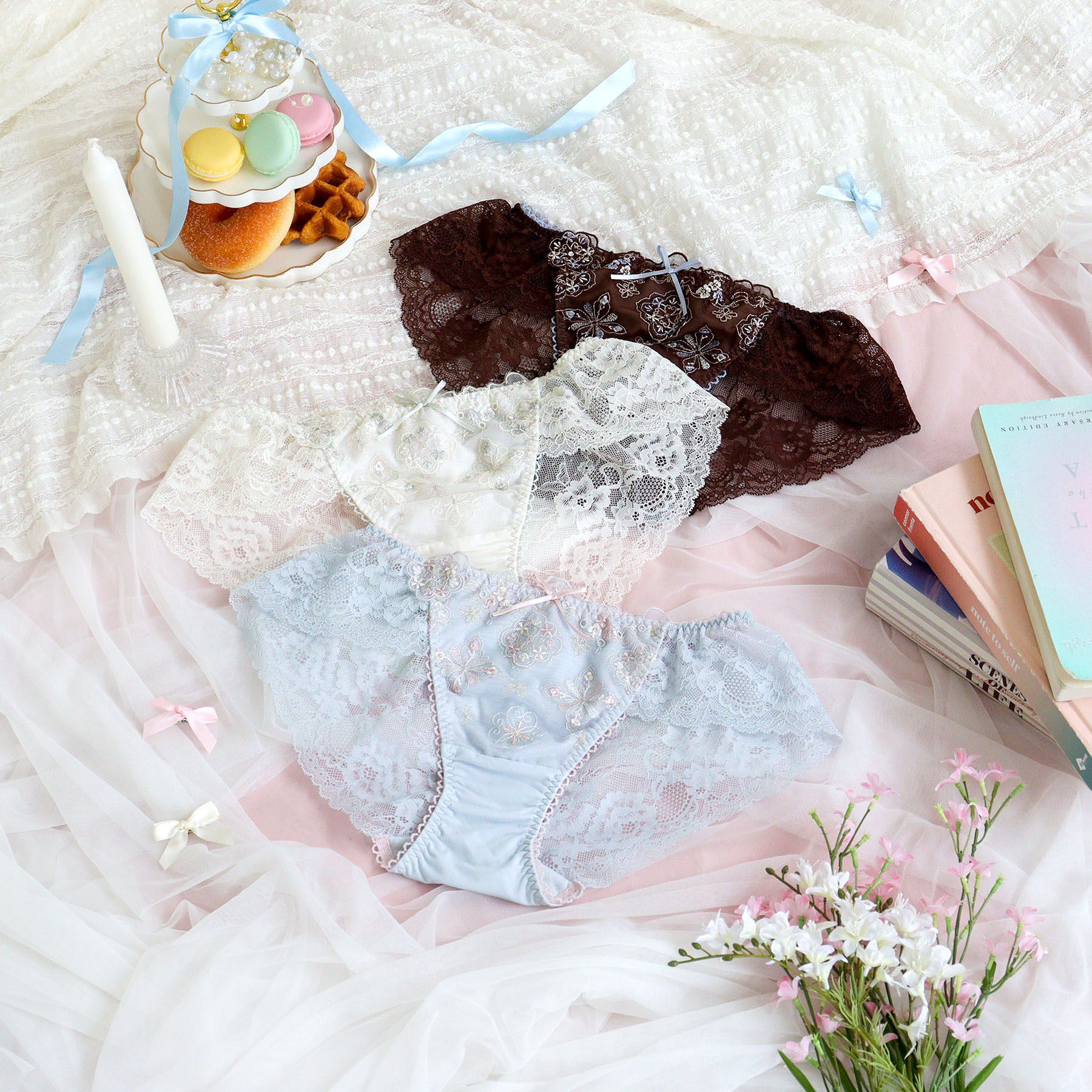 Risa Magli「キャシー レースショーツ」|インナー|