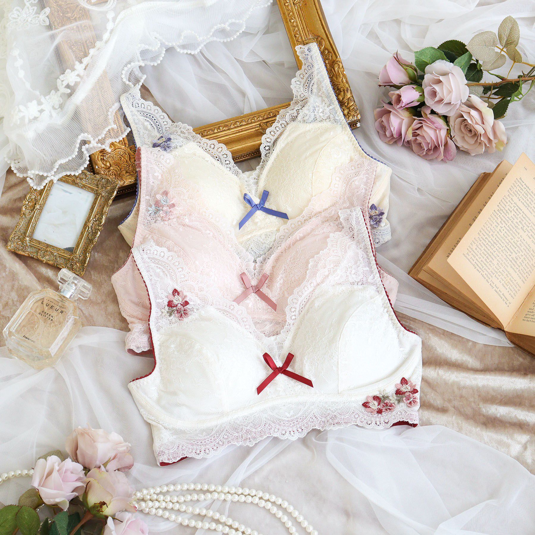 Risa Magli「サリー おやすみブラ  （LL）」|インナー|