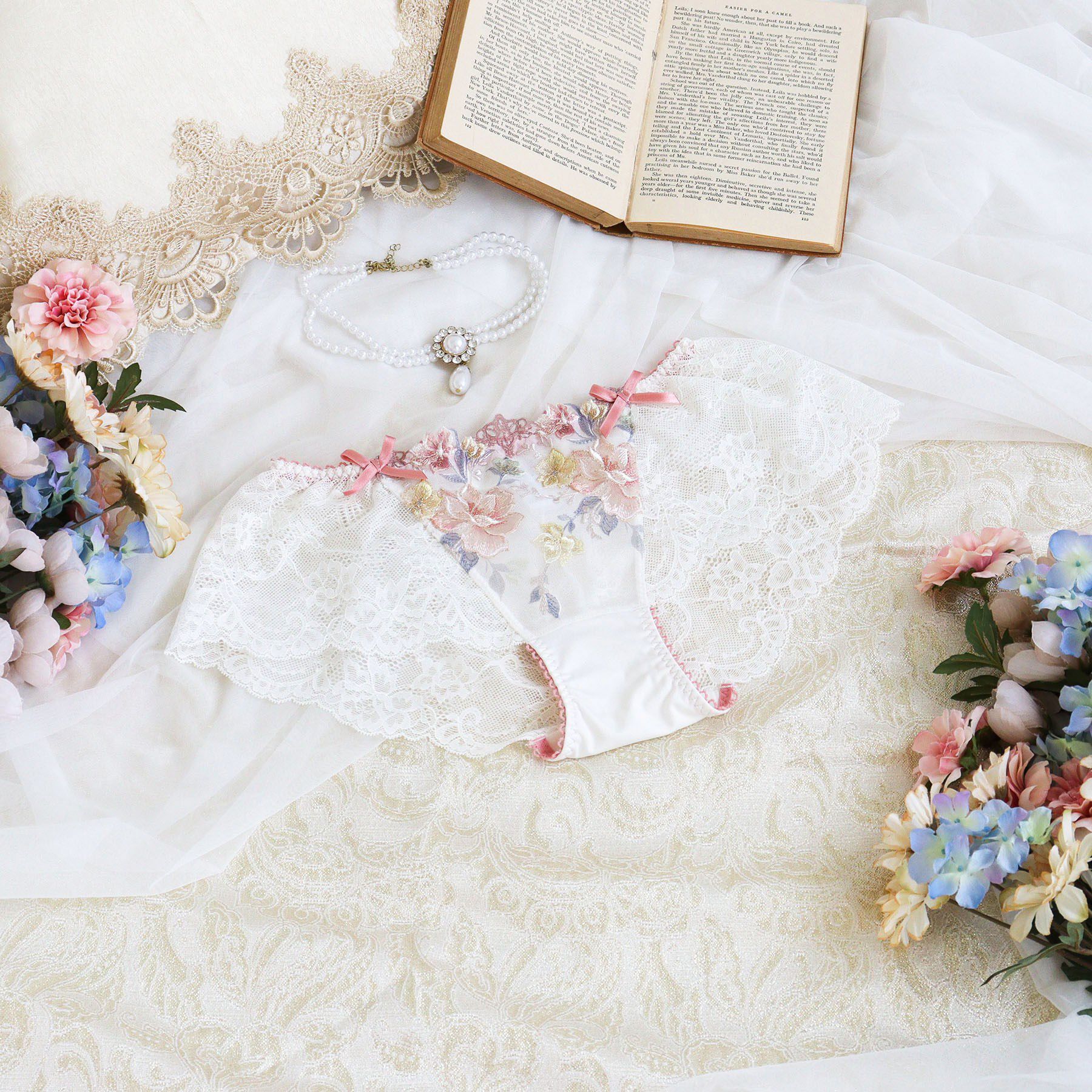 Risa Magli「ジェシー ヒップハング」|インナー|ピンク(071)