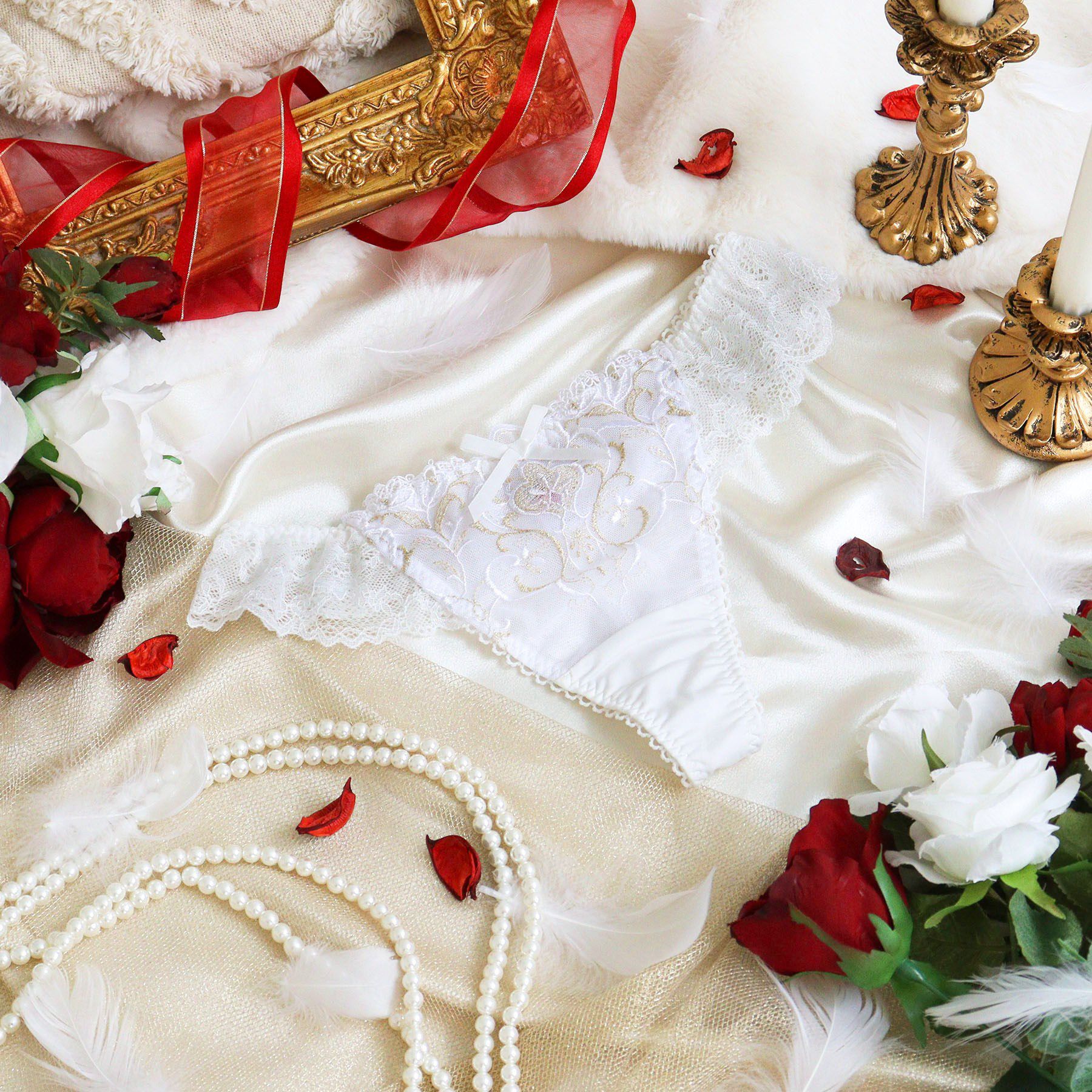 Risa Magli「【アリーナ】 Tバック」|インナー|ホワイト(001)