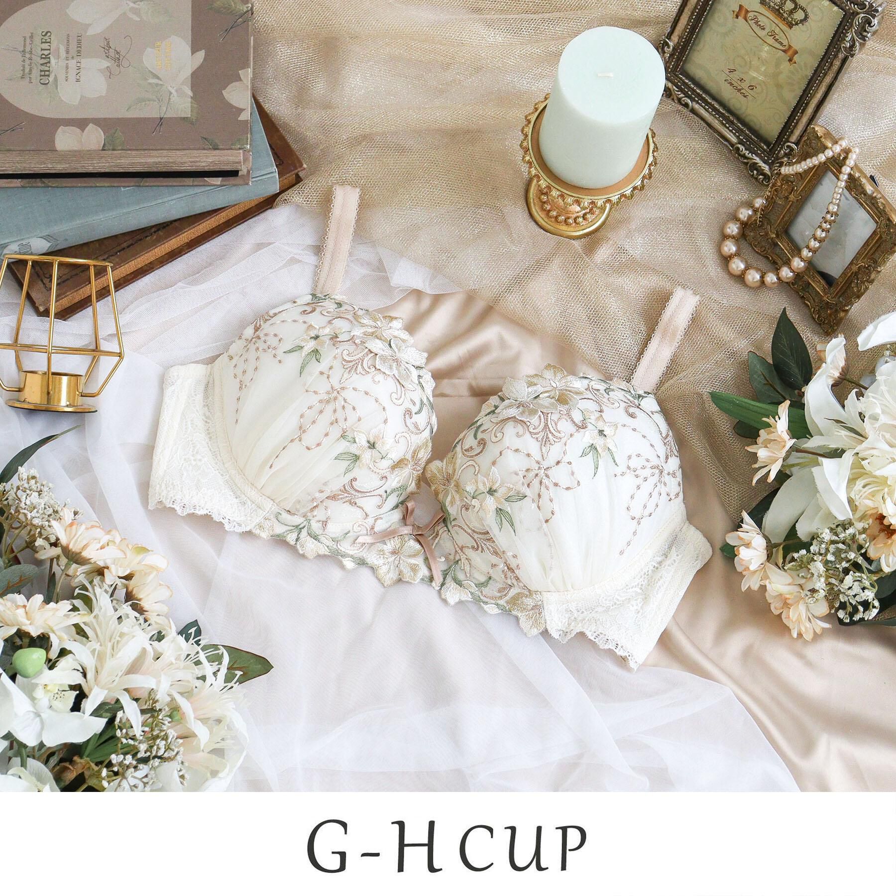 Risa Magli「ヴァネッサ ブラジャー (G-H) ＜V Make Type＞」|インナー|ゴールド(007)