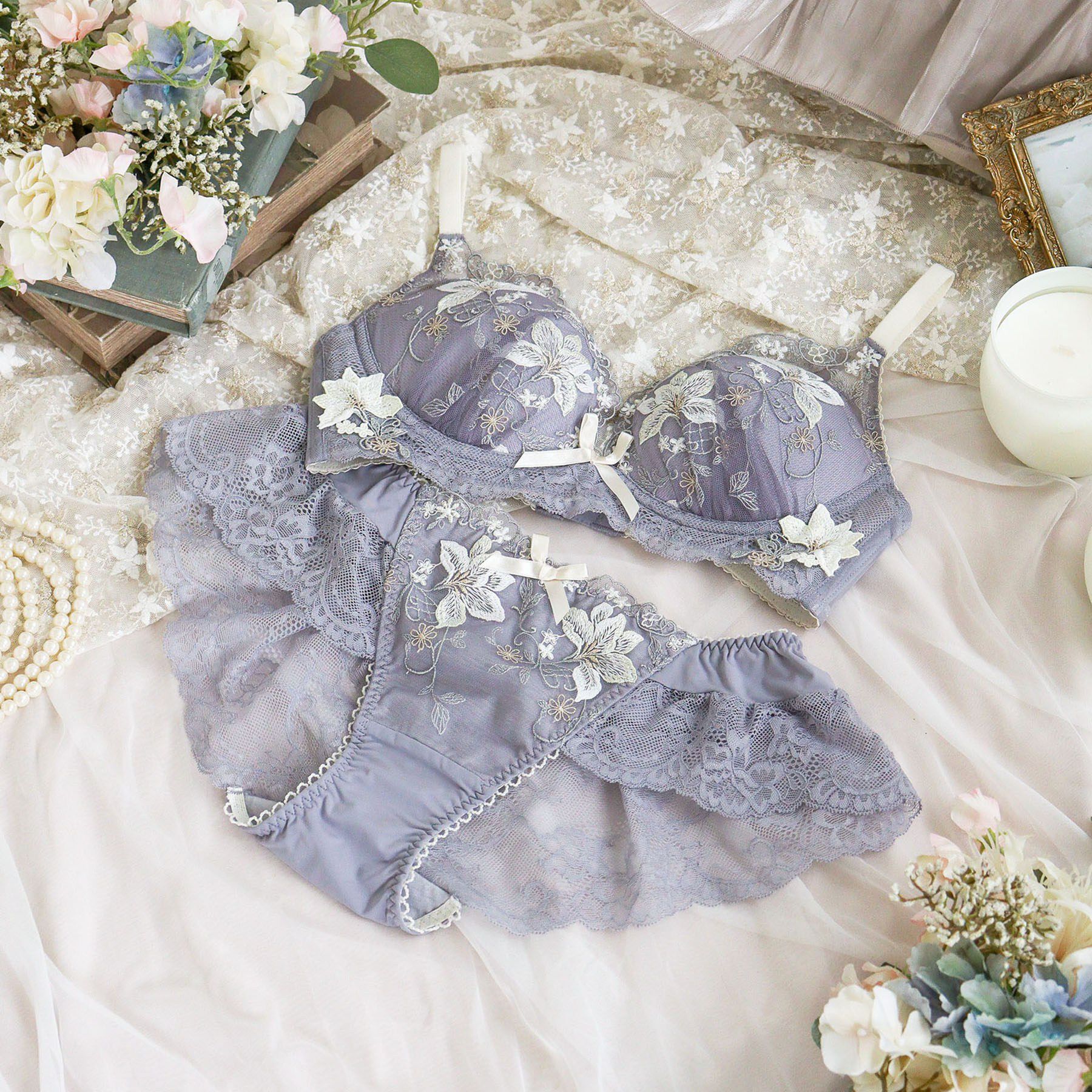 Risa Magli「フルーリ フレアショーツ」|インナー|