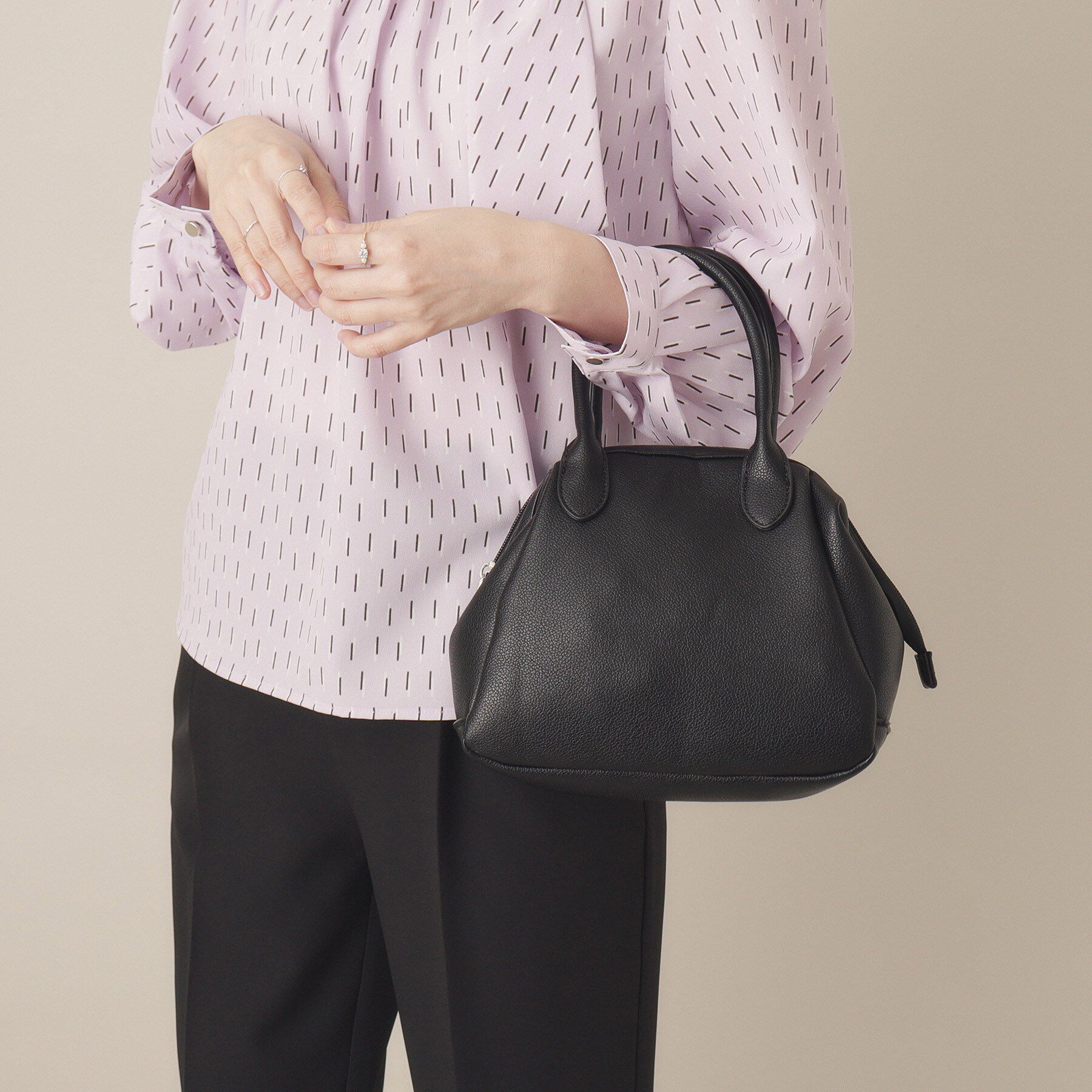 ITS&rsquo;DEMO「2WAYボストントート」|ハンドバッグ|