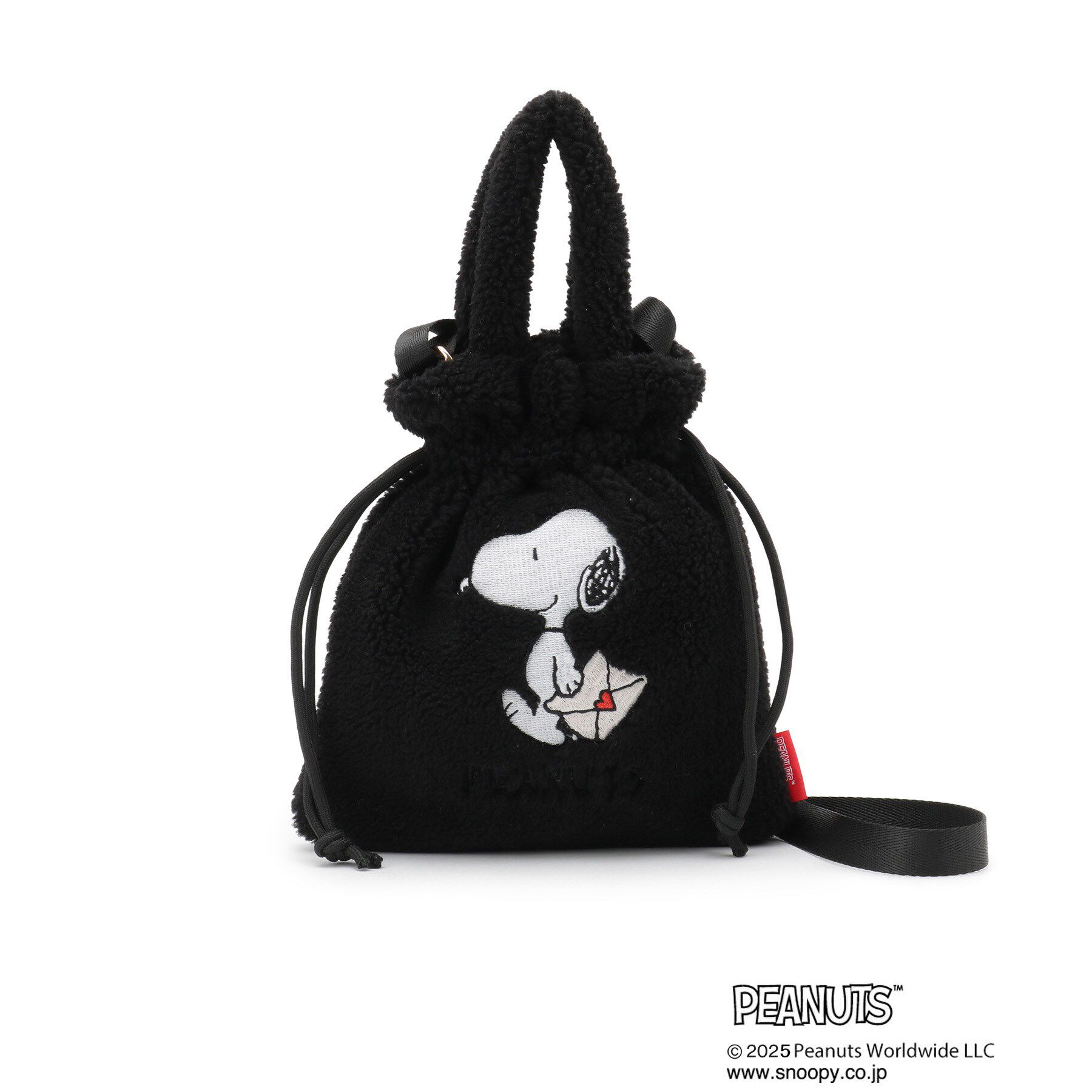 ITS&rsquo;DEMO「＜PEANUTS＞ボア刺繍ショルダー」|ショルダー・メッセンジャー|