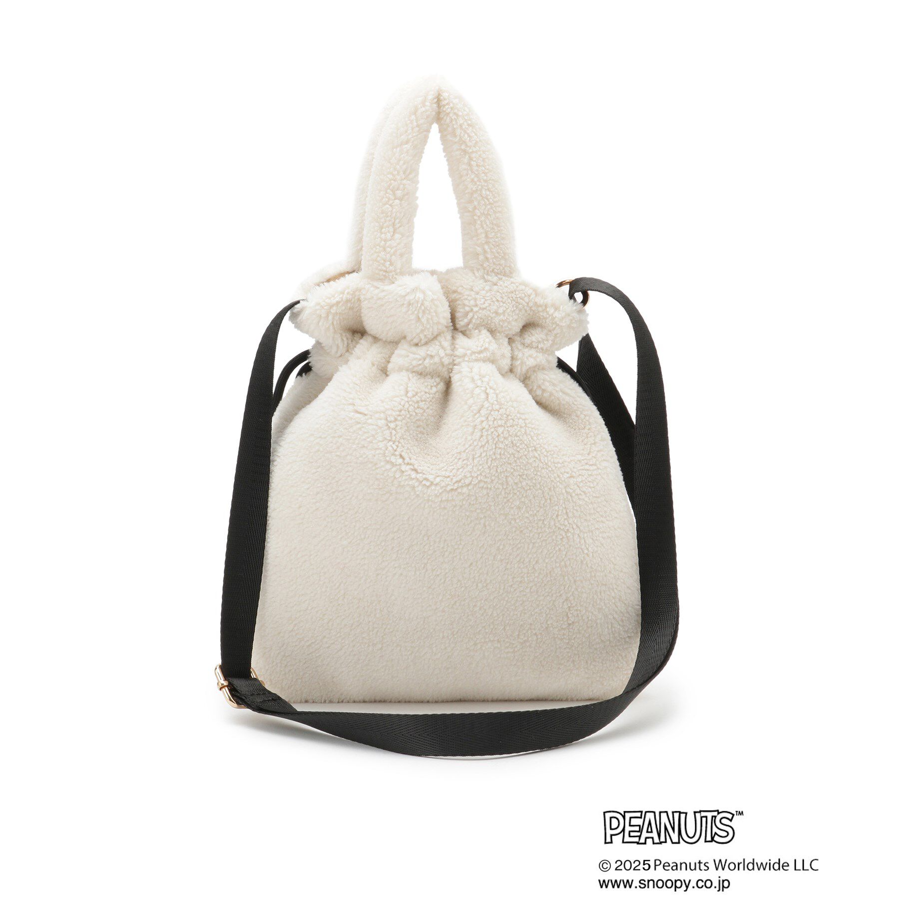 ITS&rsquo;DEMO「＜PEANUTS＞ボア刺繍ショルダー」|ショルダー・メッセンジャー|