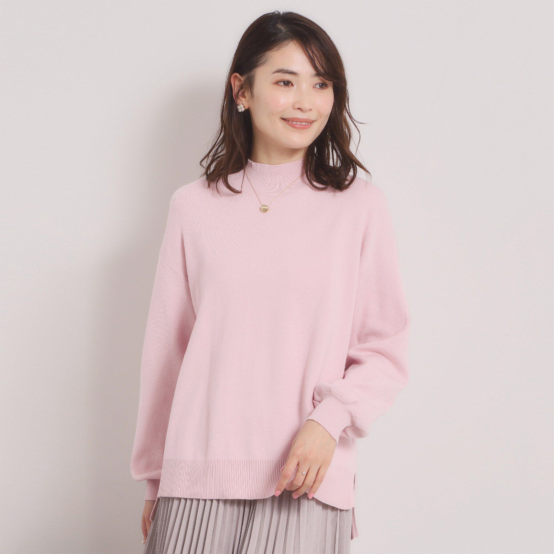 ITS&rsquo;DEMO「【手洗い可／8色展開】カラフルハイネックニット」|ニット・セーター|