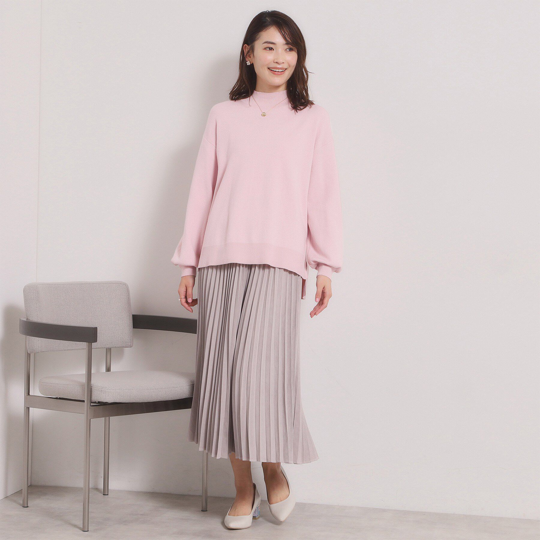 ITS&rsquo;DEMO「【手洗い可／8色展開】カラフルハイネックニット」|ニット・セーター|