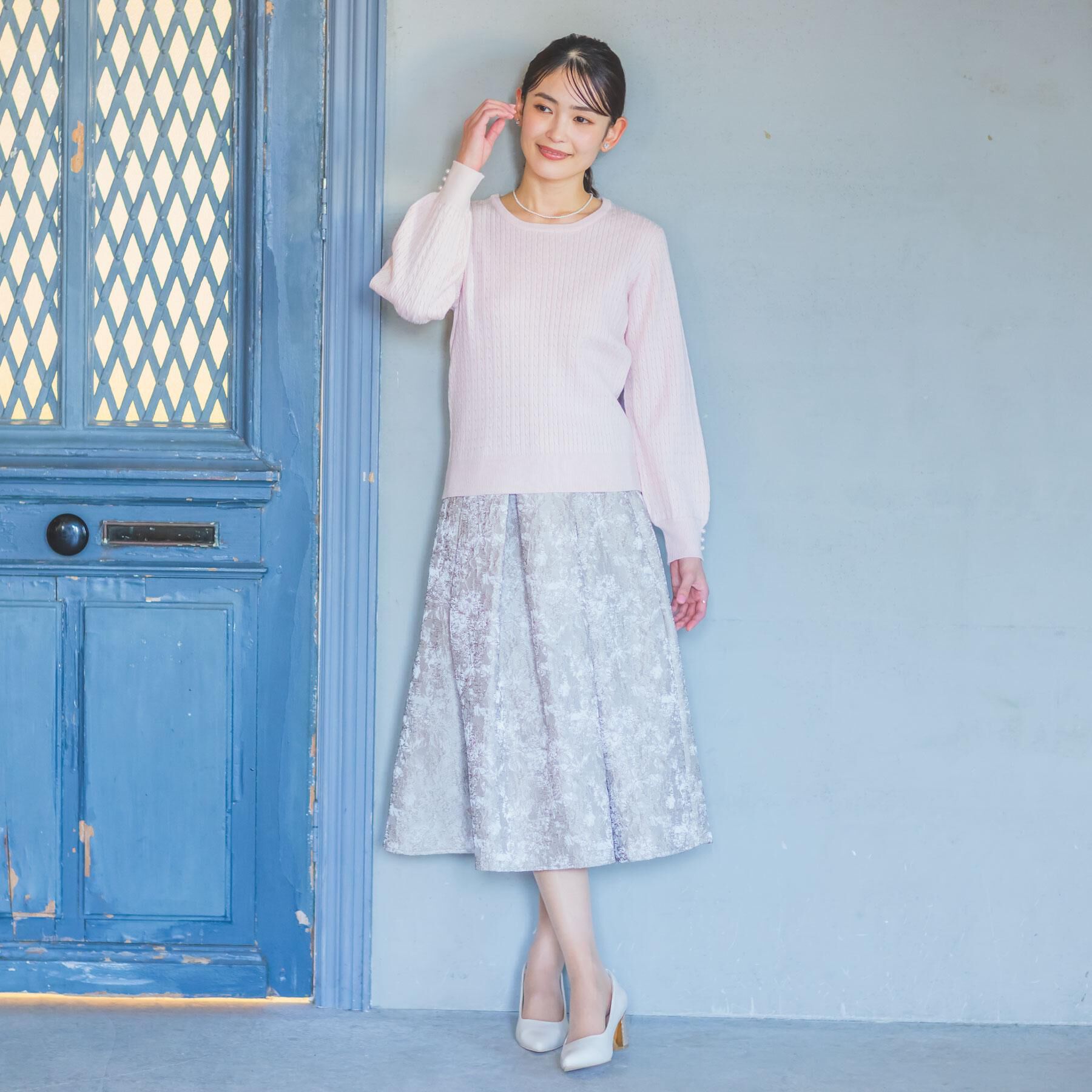 ITS&rsquo;DEMO「【手洗い可】ミニケーブルニット」|ニット・セーター|