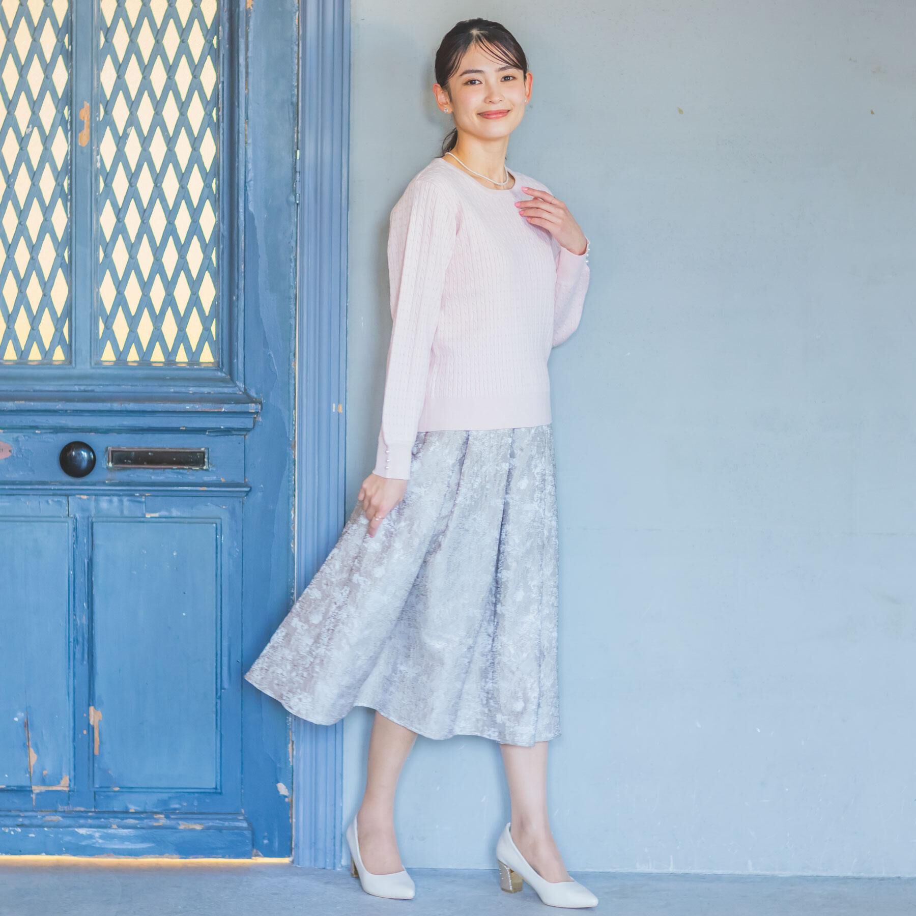 ITS&rsquo;DEMO「【手洗い可】ミニケーブルニット」|ニット・セーター|