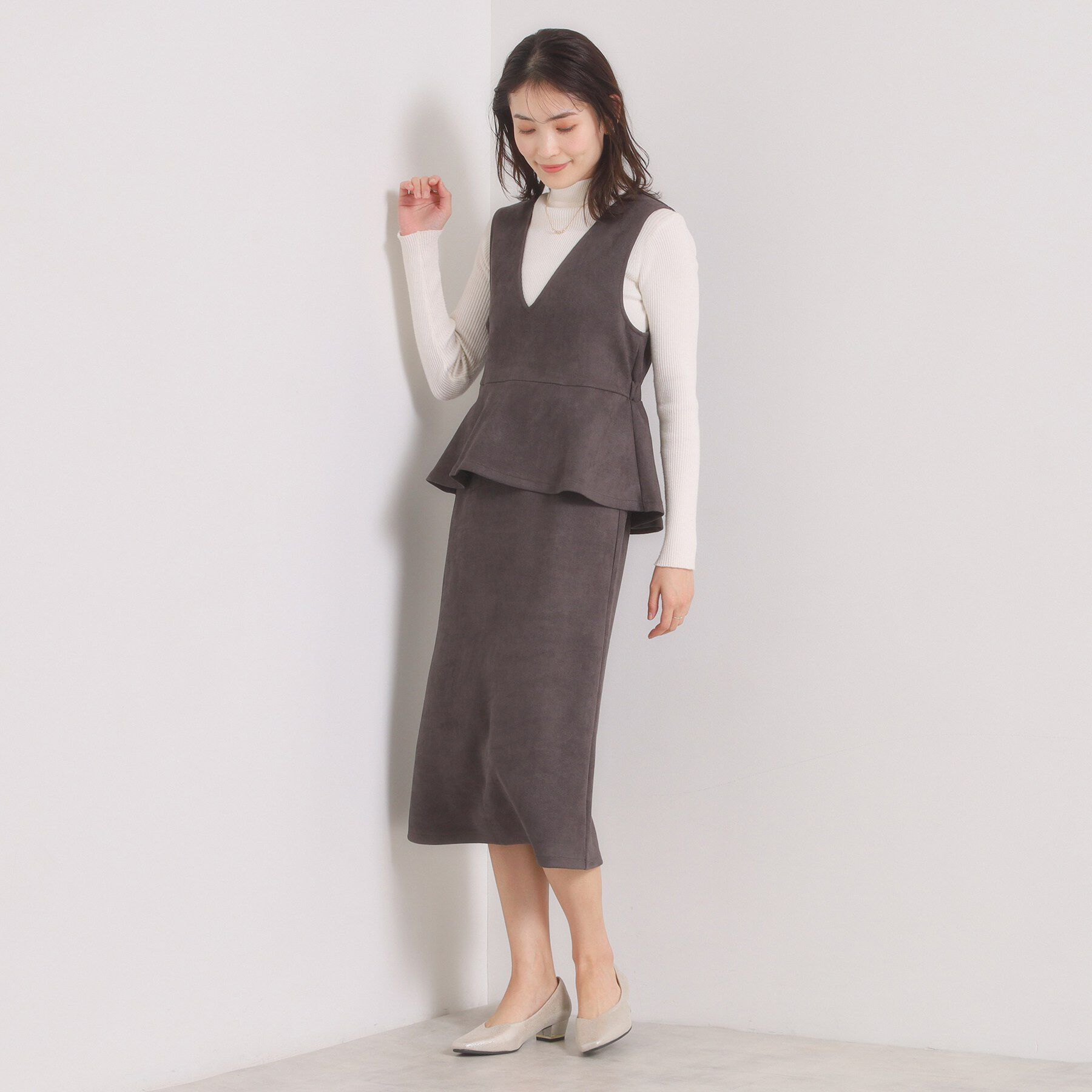 ITS&rsquo;DEMO「【クッション性／静音】ローヒールベーシックパンプス」|パンプス|