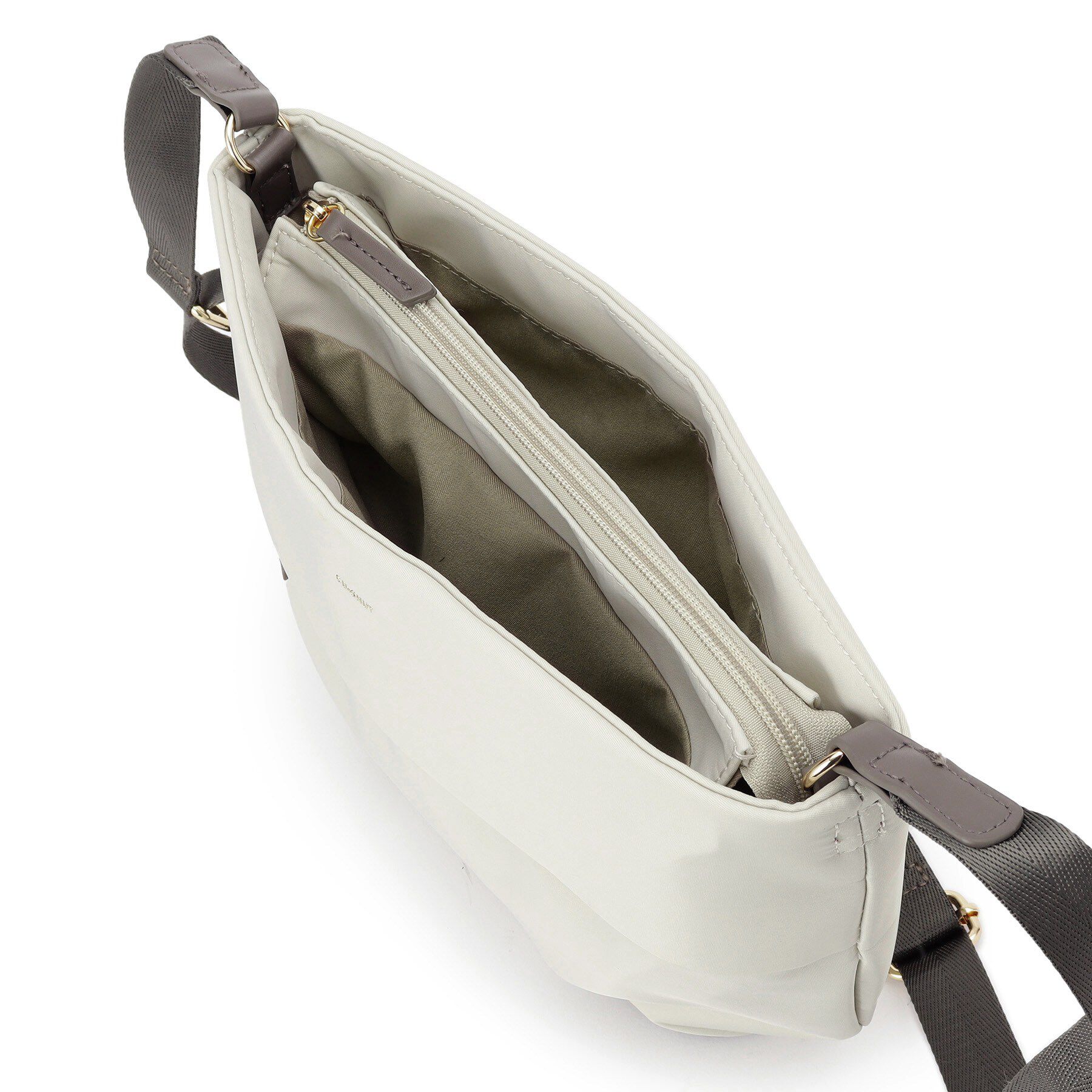 ITS&rsquo;DEMO「【収納アドバイザー監修】合皮コンビショルダー」|ショルダー・メッセンジャー|