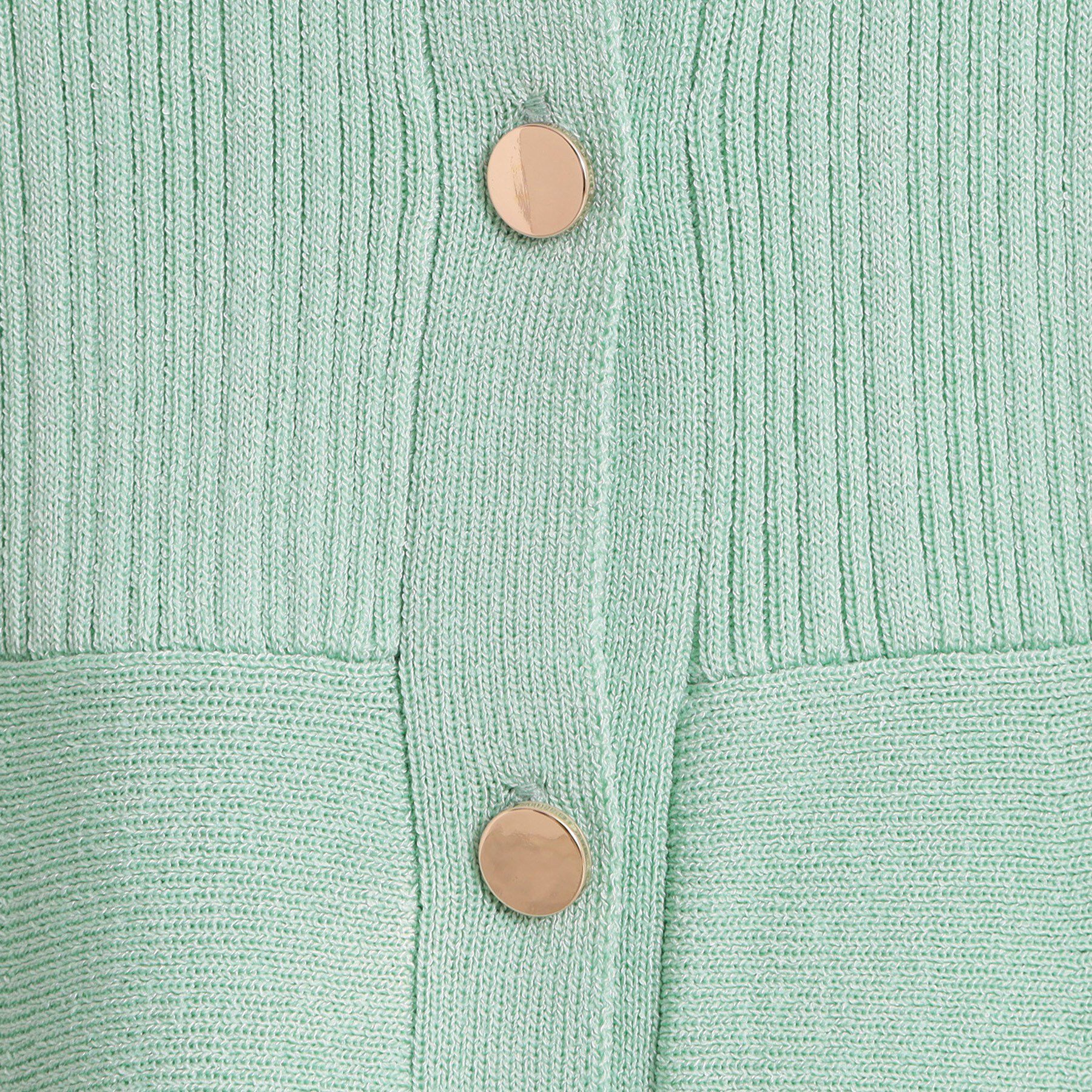 ITS&rsquo;DEMO「【手洗い可】前開きペプラムニット」|ニット・セーター|