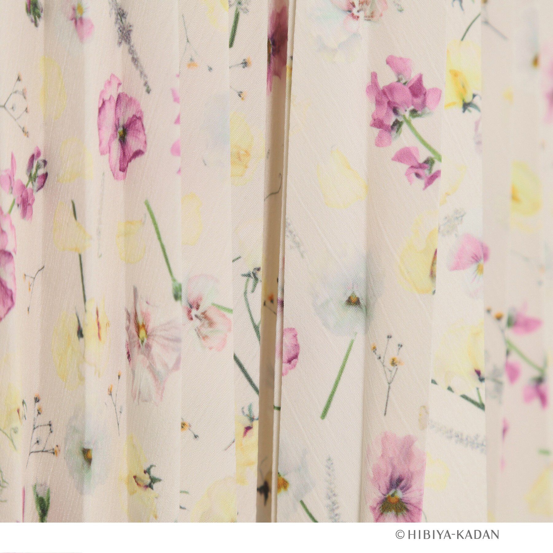 ITS&rsquo;DEMO「【ITS&rsquo;DEMO &times; HIBIYA－KADAN】楊柳プリーツスカート」|スカート|