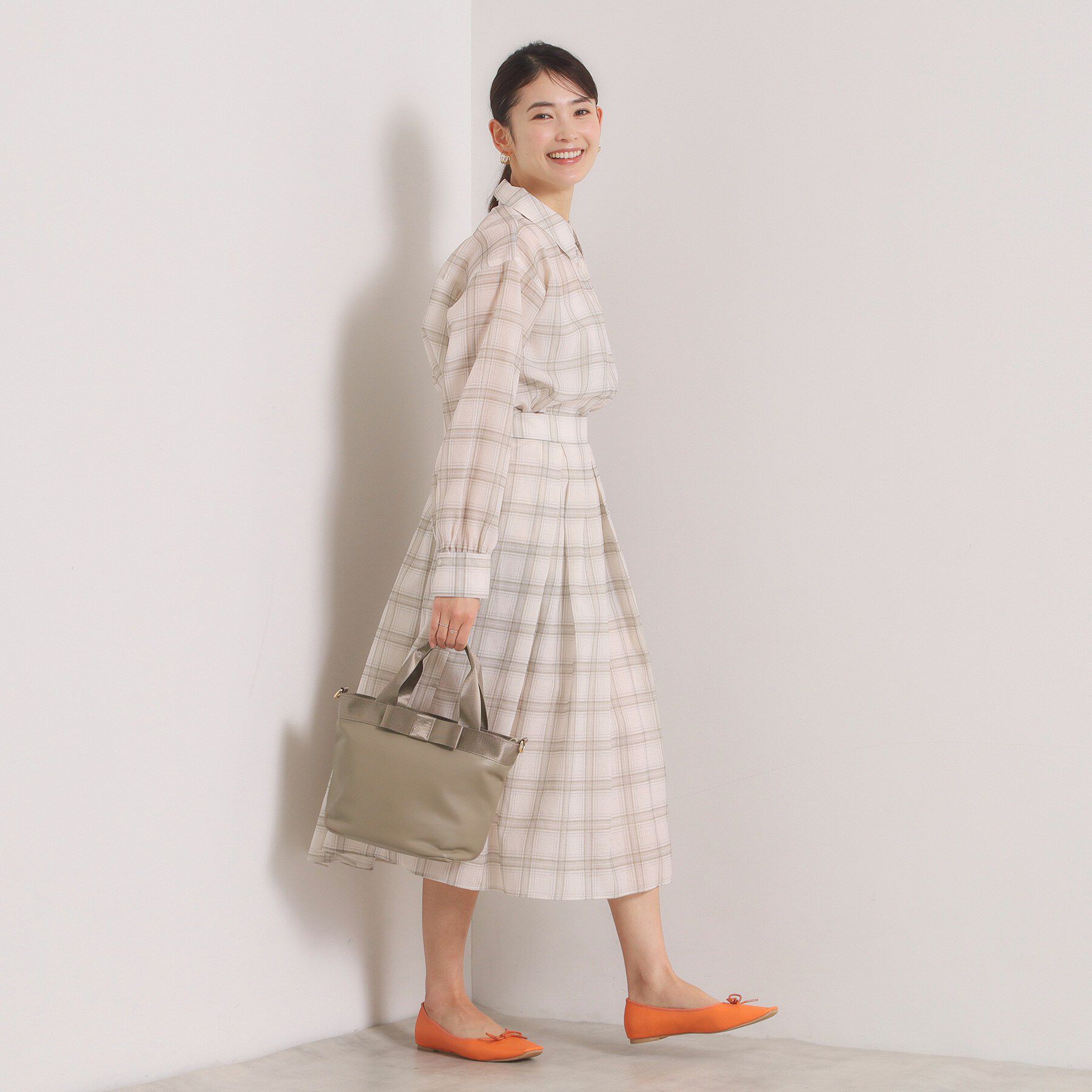 ITS&rsquo;DEMO「リボンモチーフ2WAYトート」|トートバッグ|