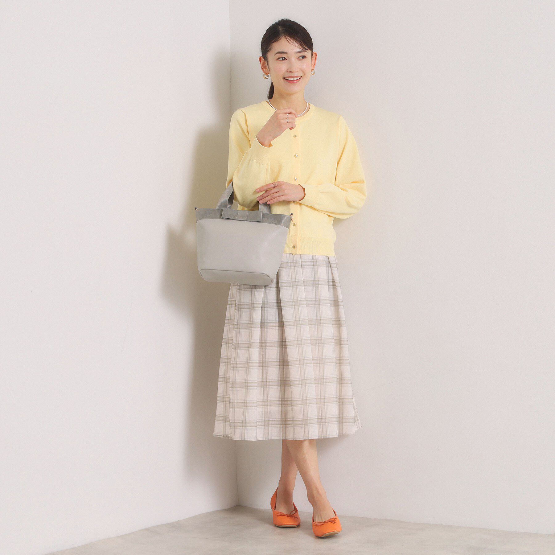 ITS&rsquo;DEMO「リボンモチーフ2WAYトート」|トートバッグ|