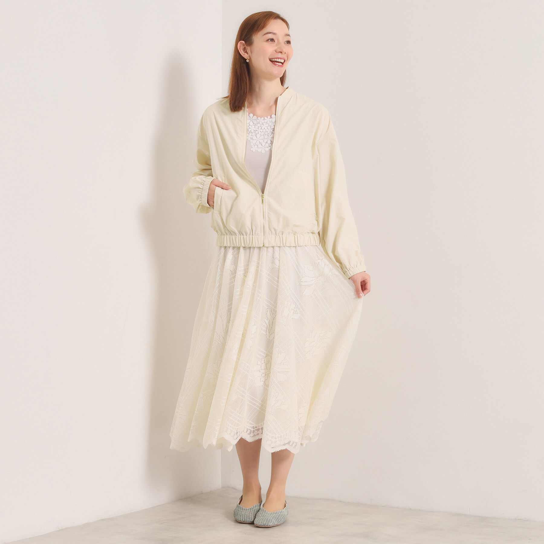 ITS&rsquo;DEMO「【手洗い可】ナイロンブルソン」|ブルゾン・スタジャン|