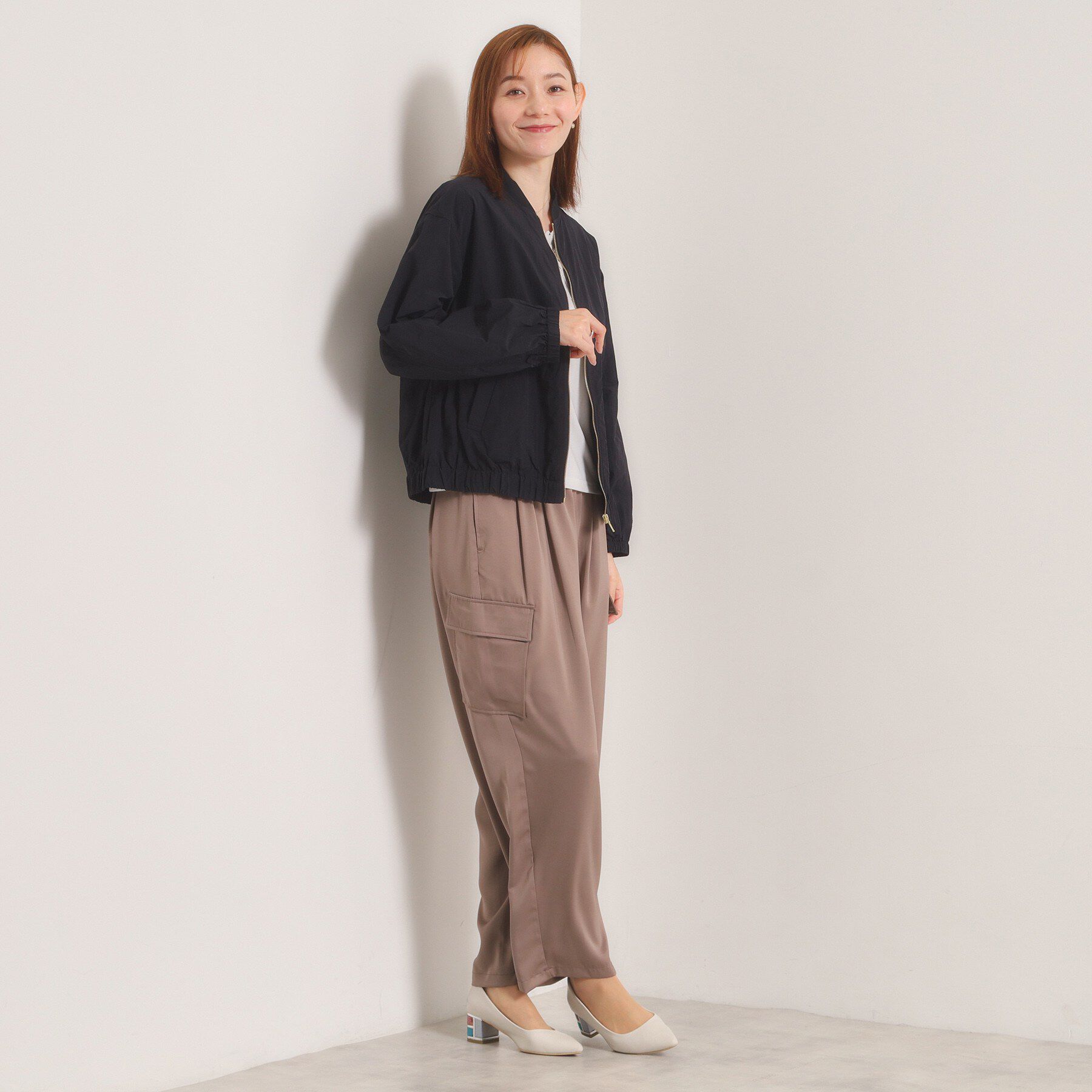 ITS&rsquo;DEMO「【手洗い可】ナイロンブルソン」|ブルゾン・スタジャン|