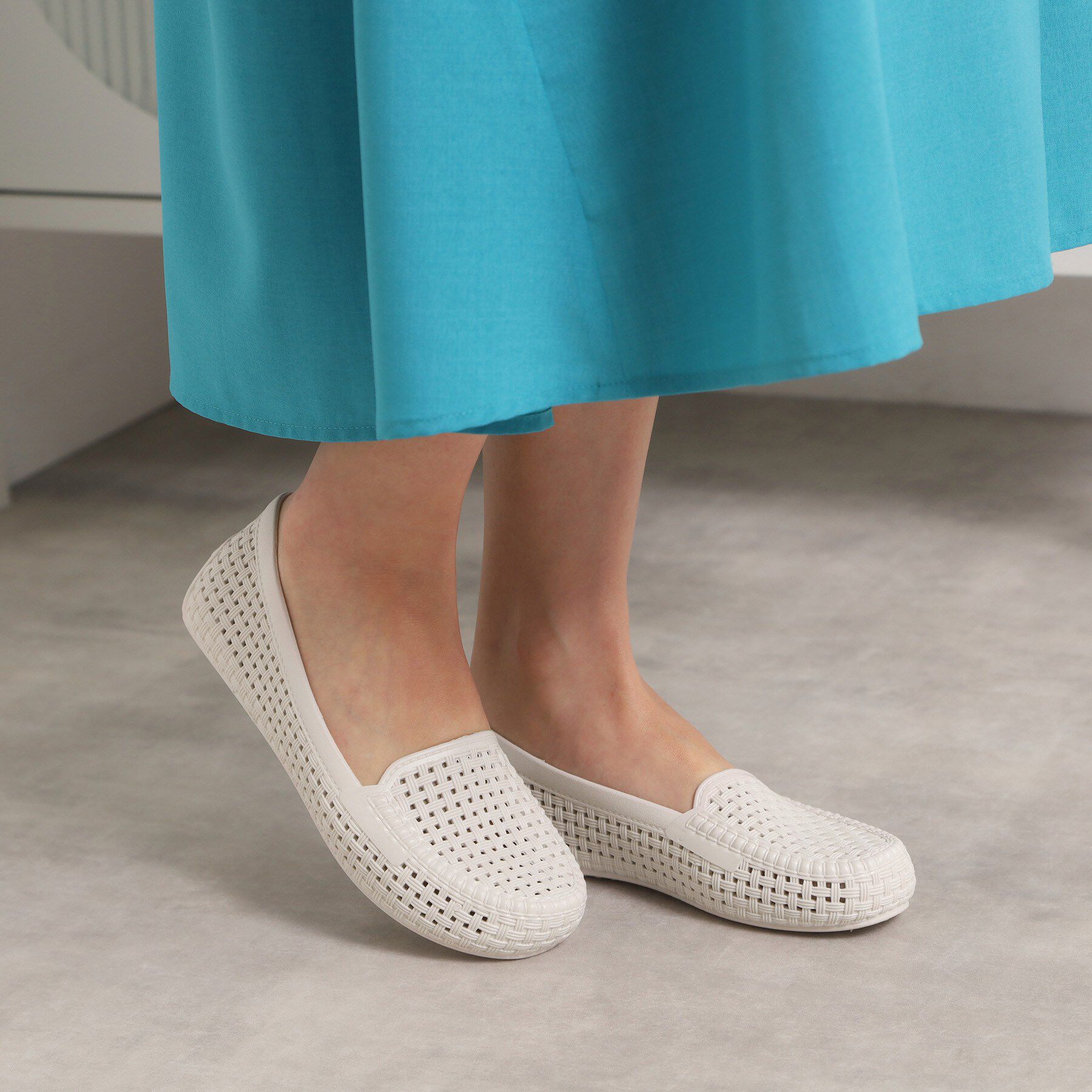 ITS&rsquo;DEMO「メッシュモカシン」|パンプス|