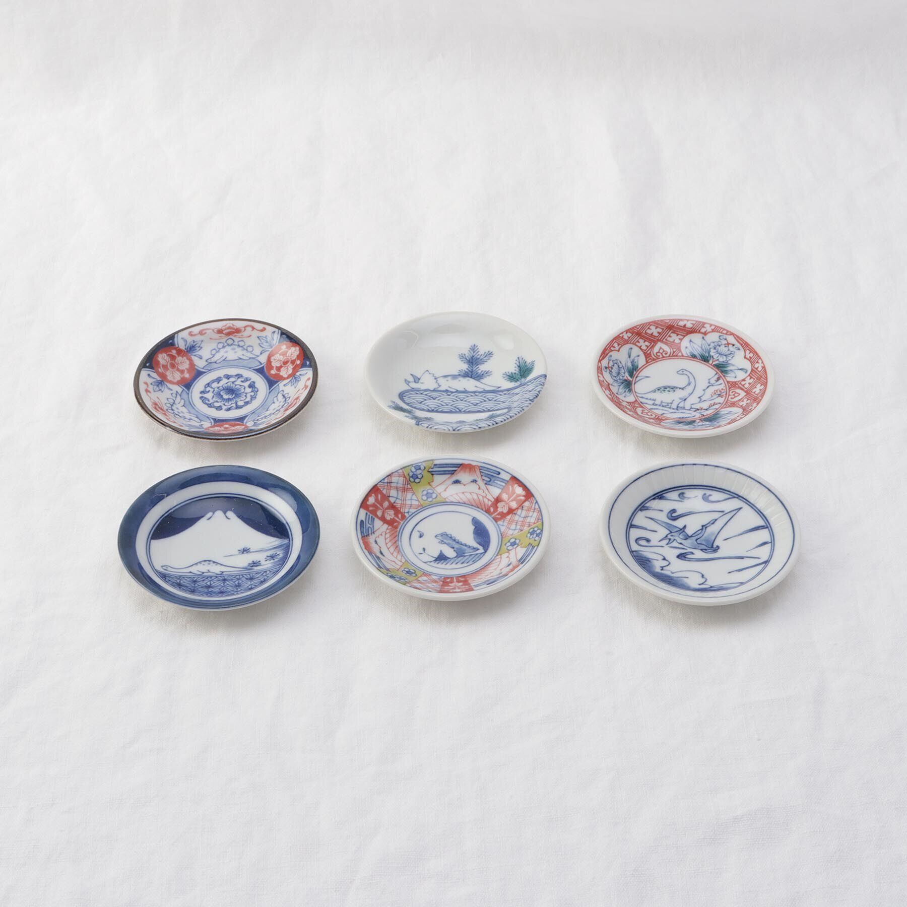 212 KITCHEN STORE「六客まめ皿揃 ＜江戸っ子恐竜 ＞」|食器・キッチングッズ|その他