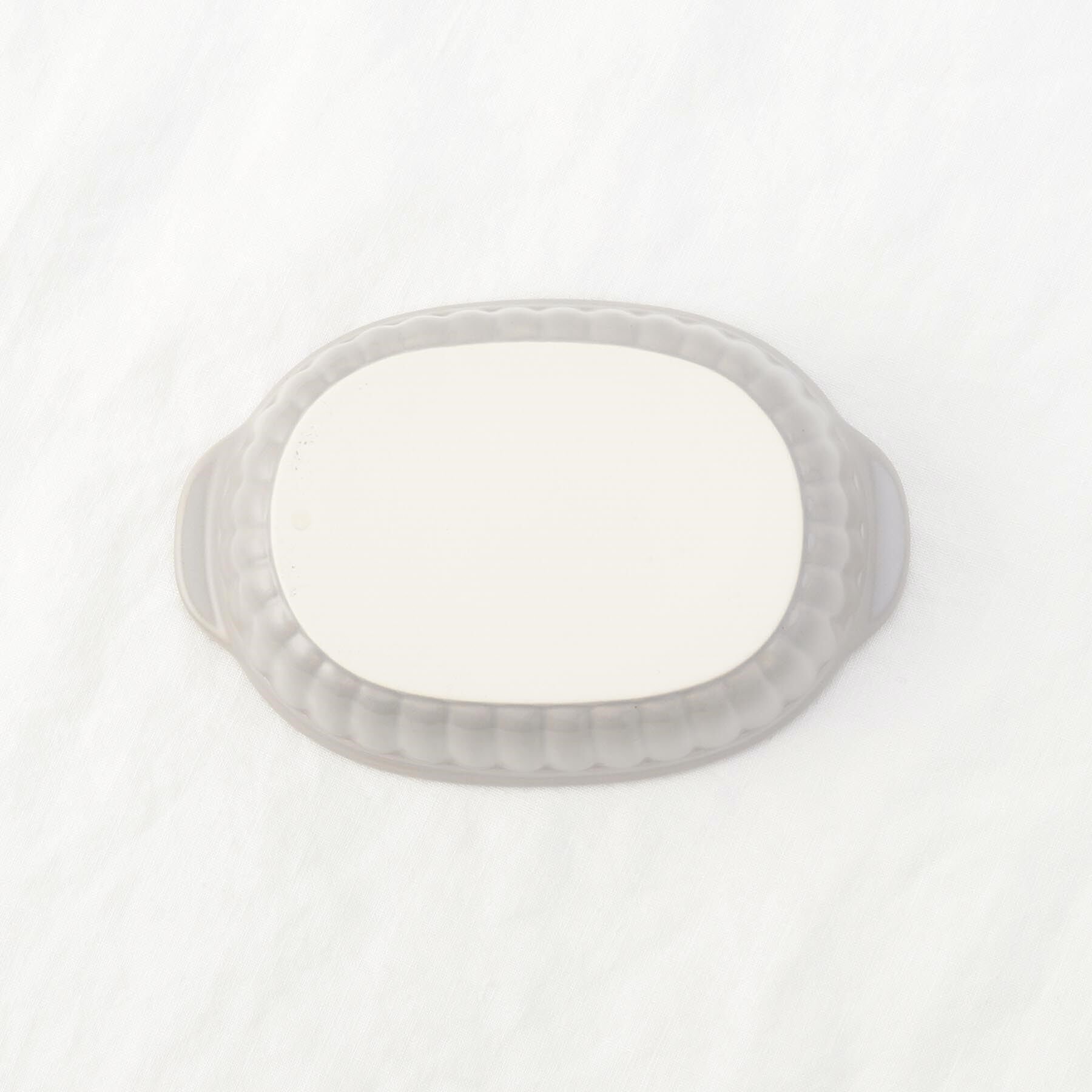 212 KITCHEN STORE「KOS オーバルグラタン グレー」|食器・キッチングッズ|