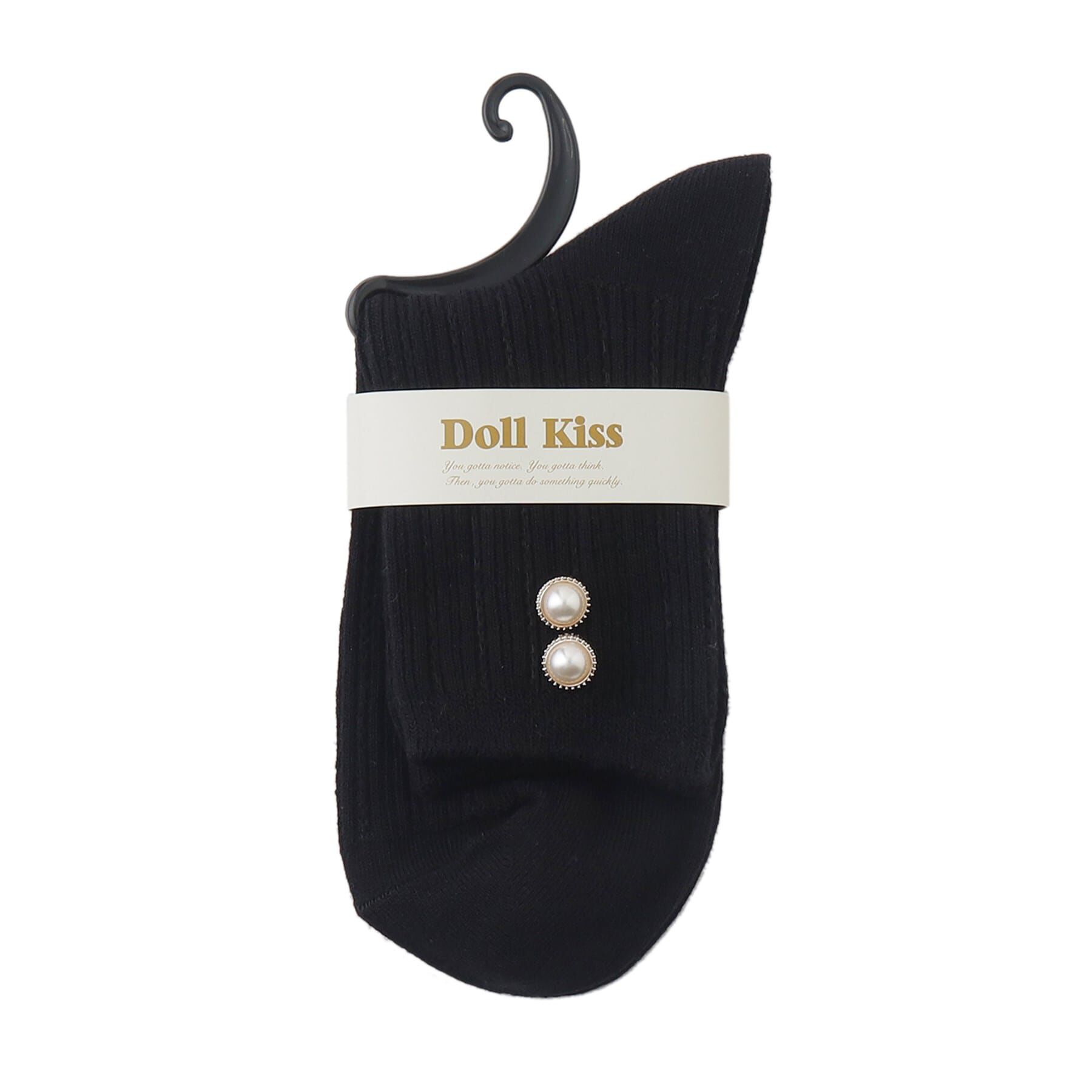 Doll Kiss「バックパール調付ソックス　靴下」|ソックス|