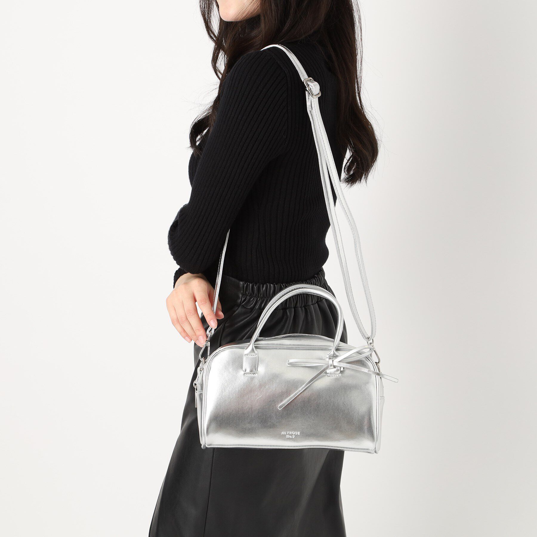 Ober Tashe「2WAY リボン ボストンバッグ」|ボストンバッグ|