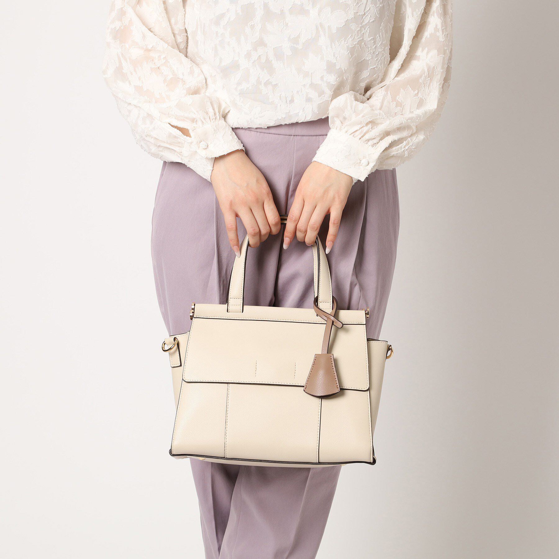 ESPERANZA「ダブルフラップ2WAYハンドバッグ」|ハンドバッグ|