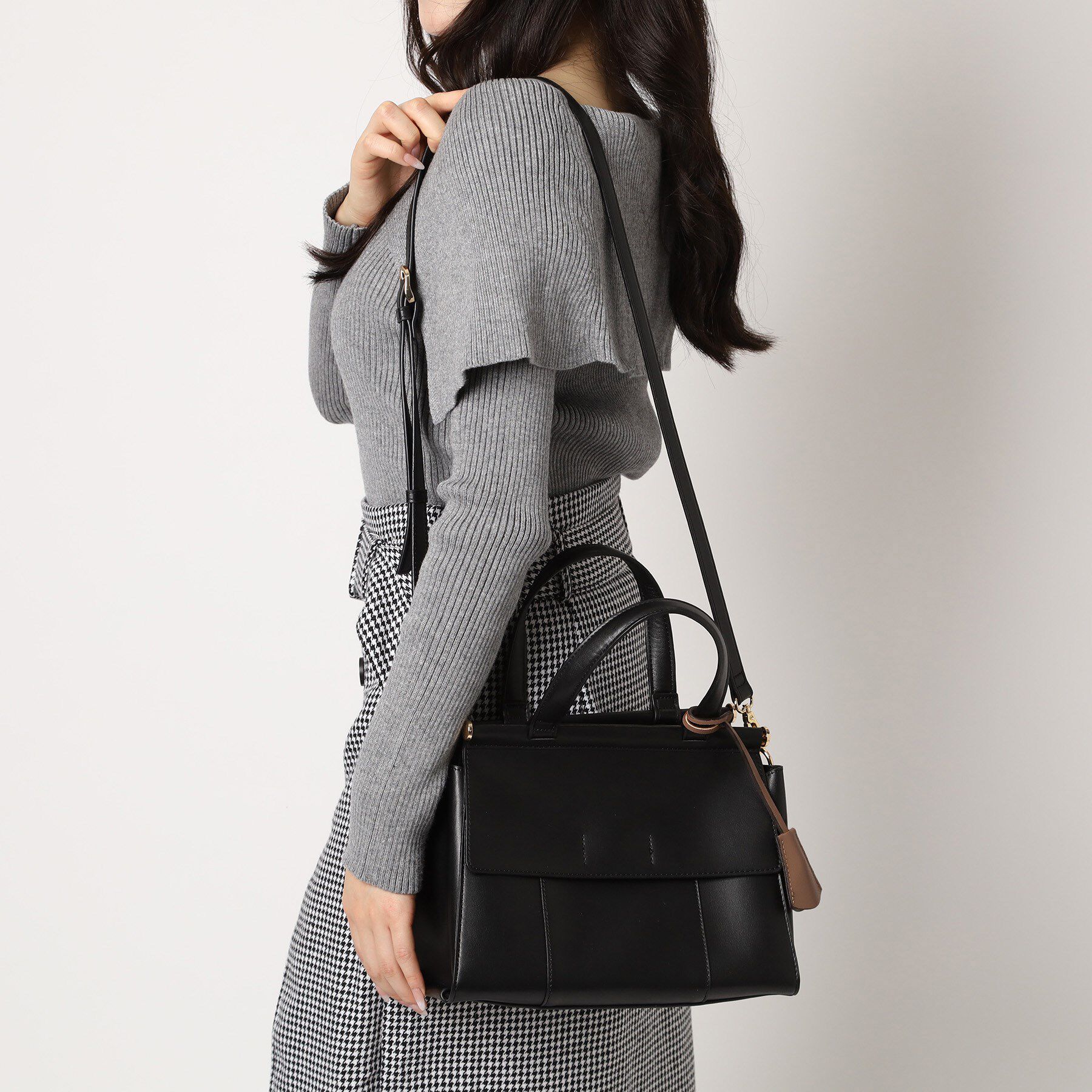 ESPERANZA「ダブルフラップ2WAYハンドバッグ」|ハンドバッグ|