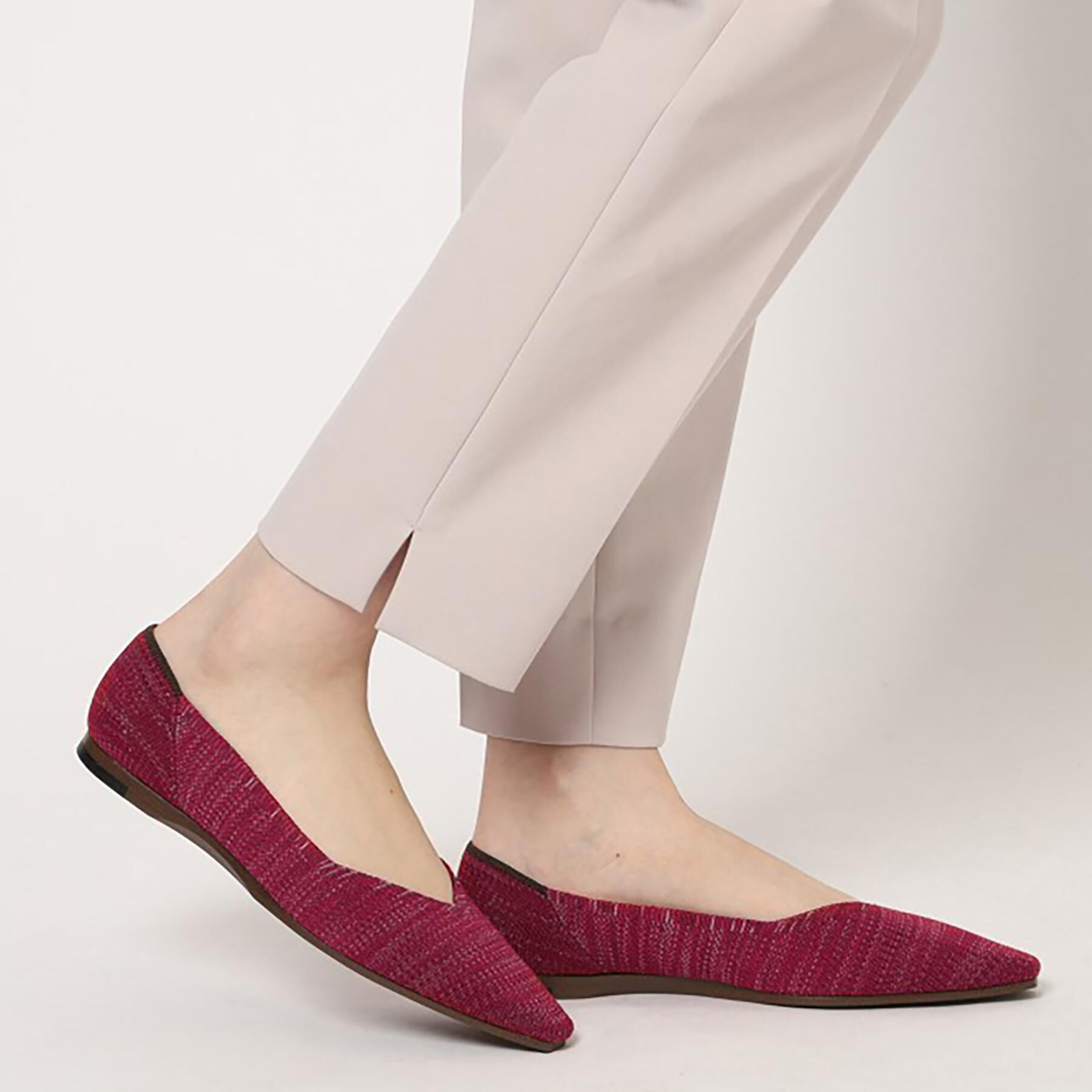 ESPERANZA「Oito和紙フラットパンプス」|パンプス|ピンク(074)