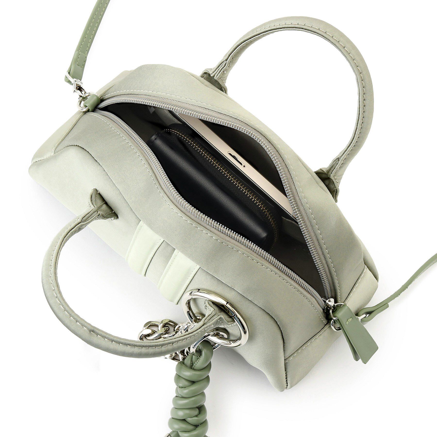 ESPERANZA「スポーティサテンミニボストンバッグ」|ショルダー・メッセンジャー|