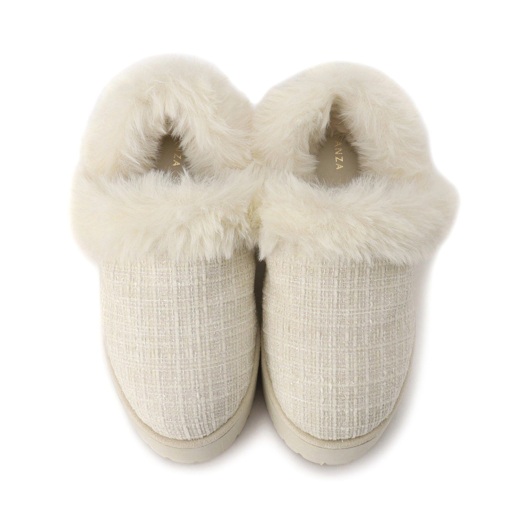 ESPERANZA「厚底2WAYフェイクムートンサボ」|ショートブーツ|