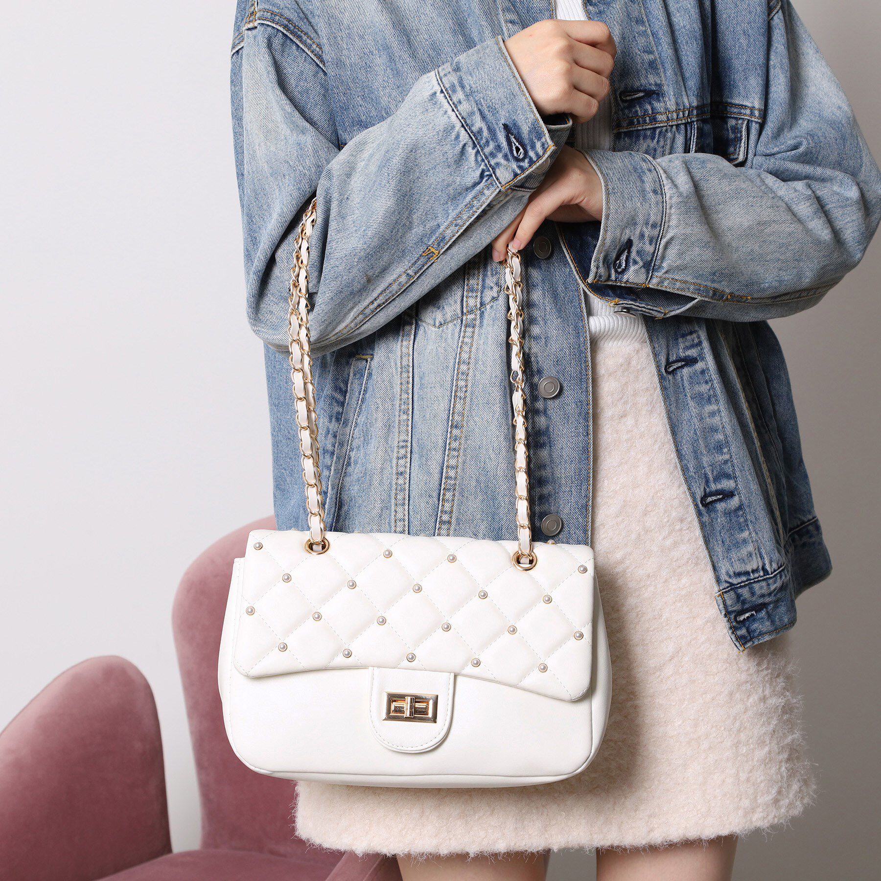 Ober Tashe「キルティング2wayショルダー」|ショルダー・メッセンジャー|