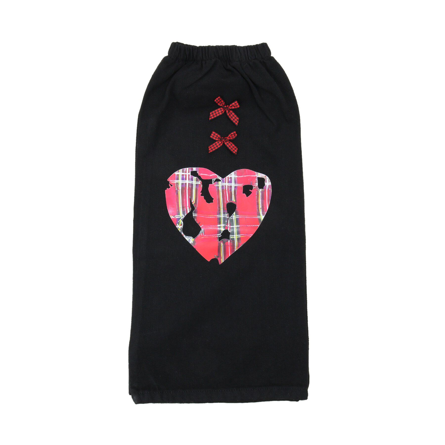 Doll Kiss「病みカワハート&times;チェックレッグカバー」|レッグウォーマー|