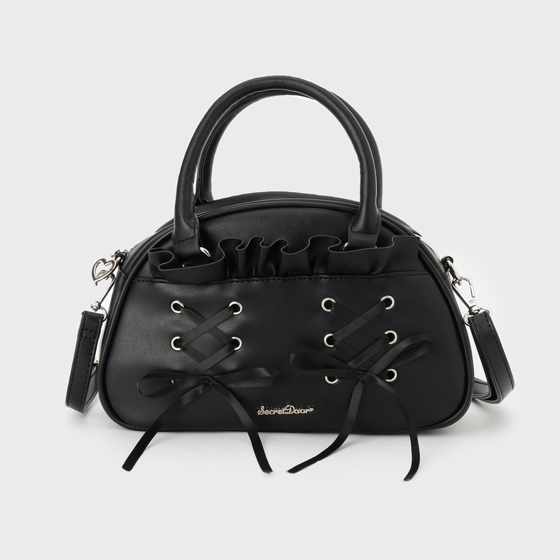 Ober Tashe「リボン使い2WAYショルダー」|ボストンバッグ|