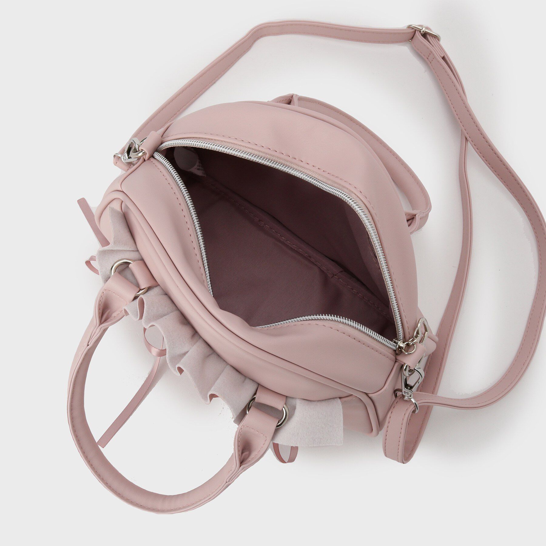 Ober Tashe「リボン使い2WAYショルダー」|ボストンバッグ|