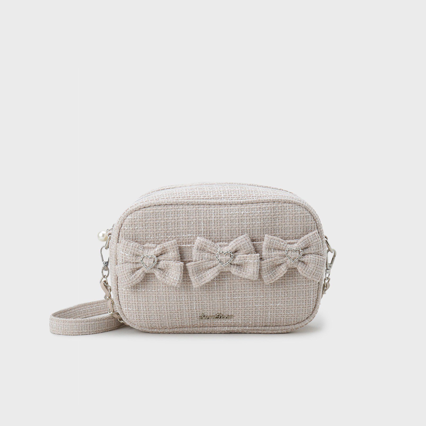 Ober Tashe「ツイードリボンショルダーバッグ」|ショルダー・メッセンジャー|