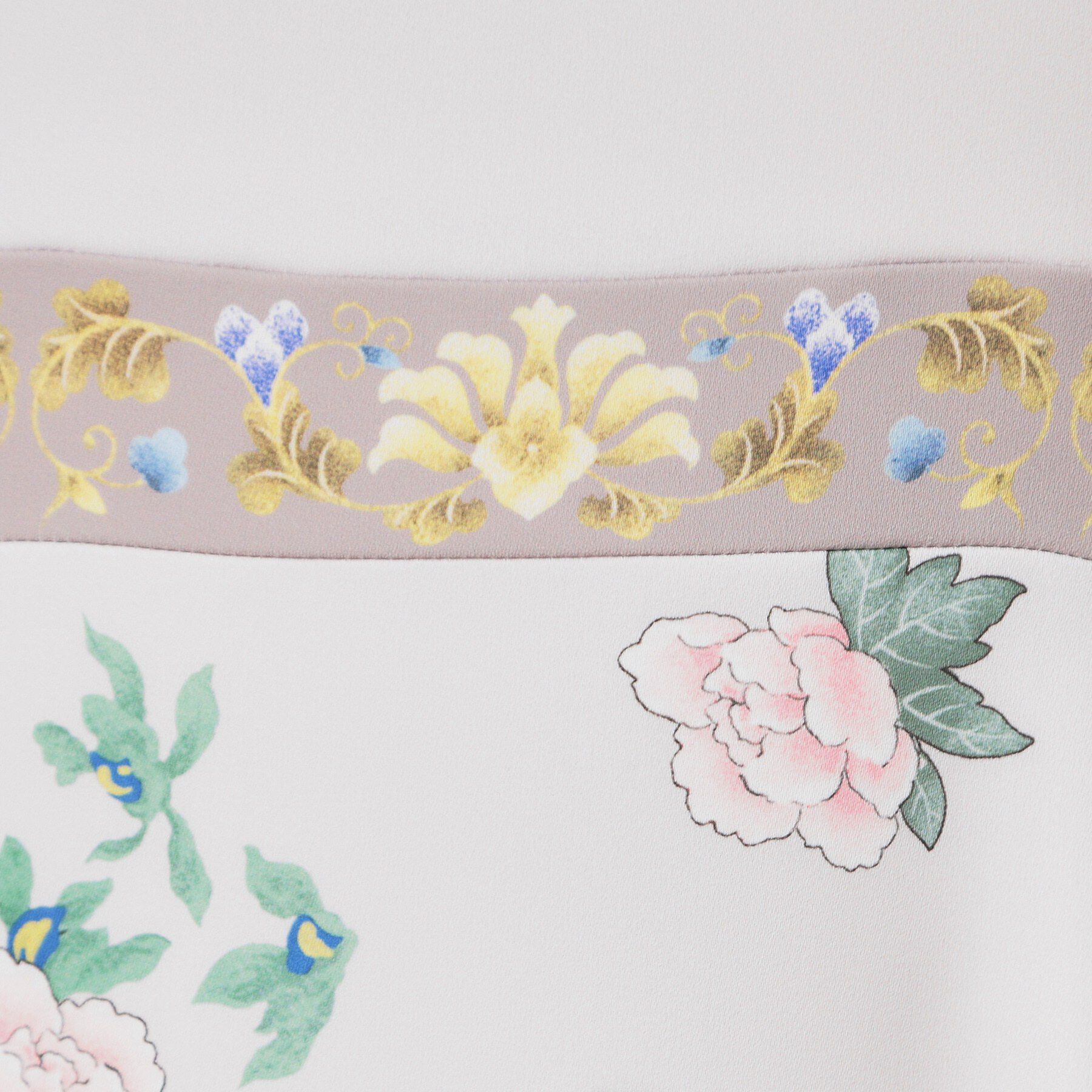 SunaUna「【co creation and yours／SS～L】オリエンタルプリントワンピース」|ワンピース|