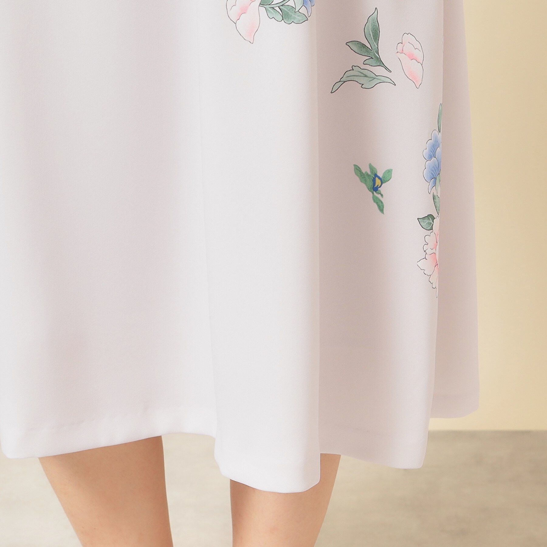 SunaUna「【co creation and yours／SS～L】オリエンタルプリントワンピース」|ワンピース|