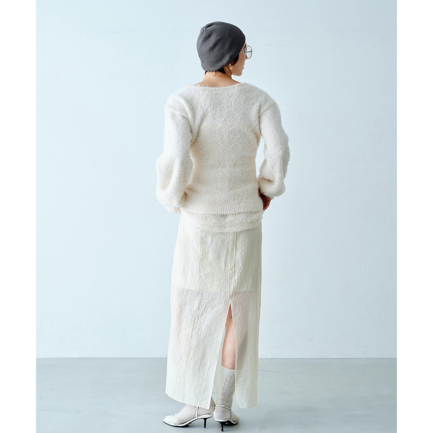 CODE A「pencil sheer skirt」|スカート|