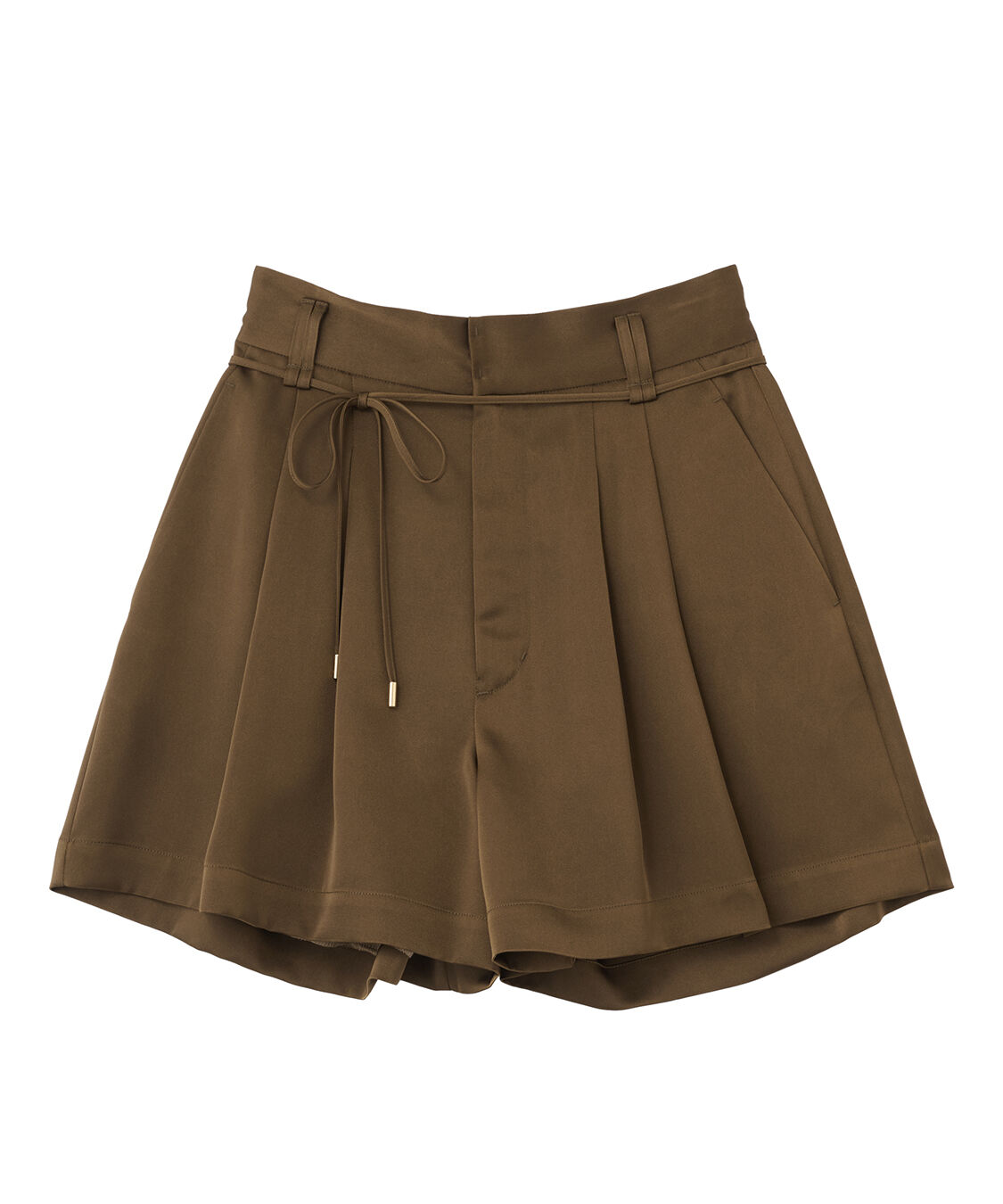 COCO DEAL「サテンタックショートパンツ」|その他|