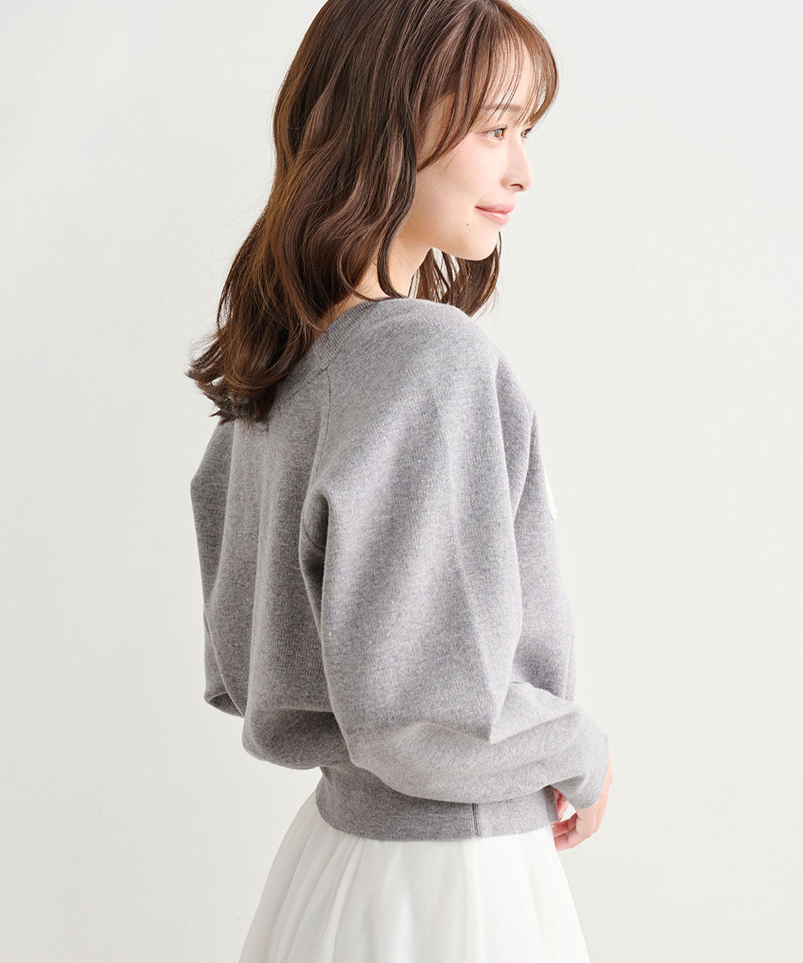 COCO DEAL「スウェットライクロゴニット」|ニット・セーター|