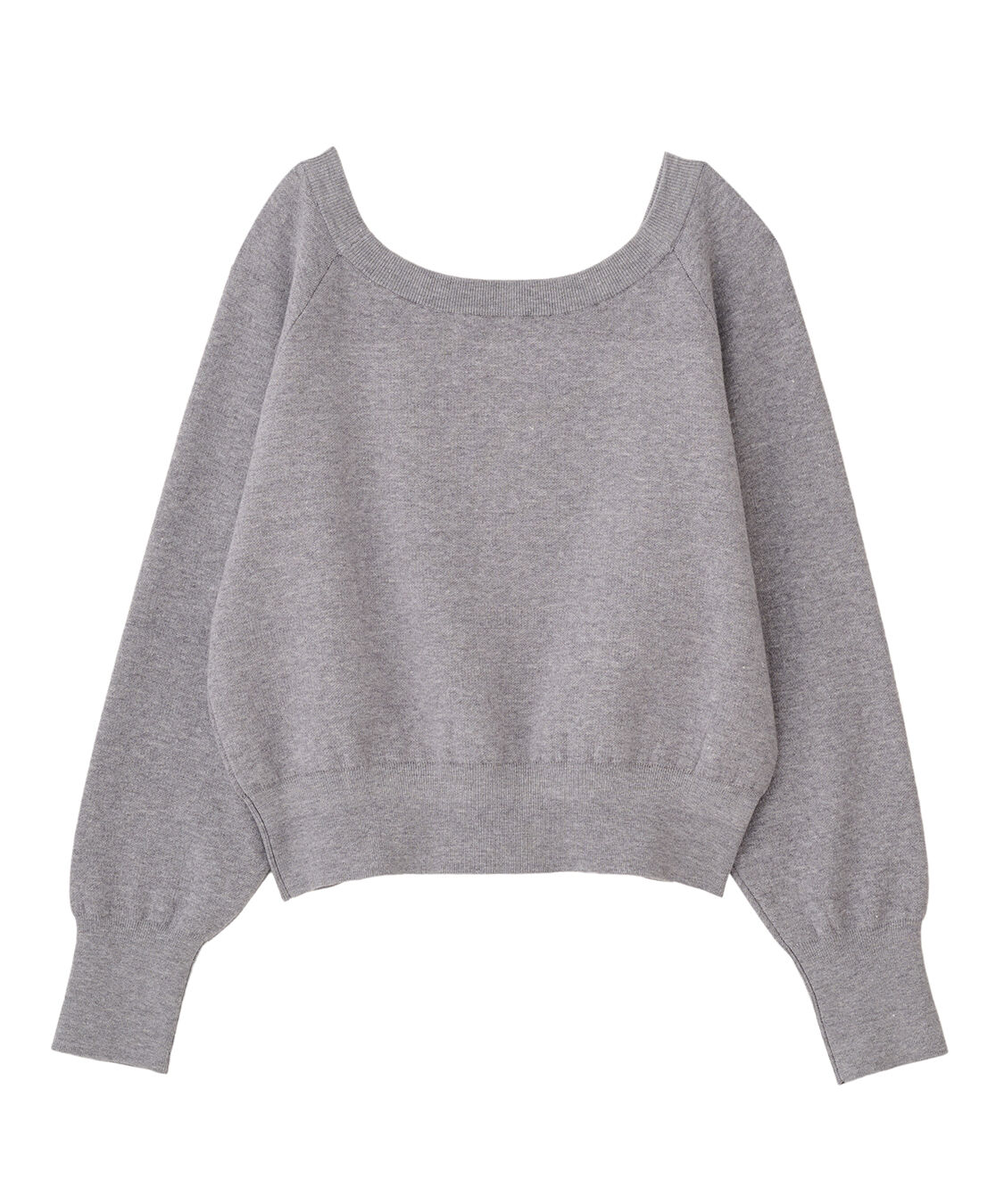 COCO DEAL「スウェットライクロゴニット」|ニット・セーター|