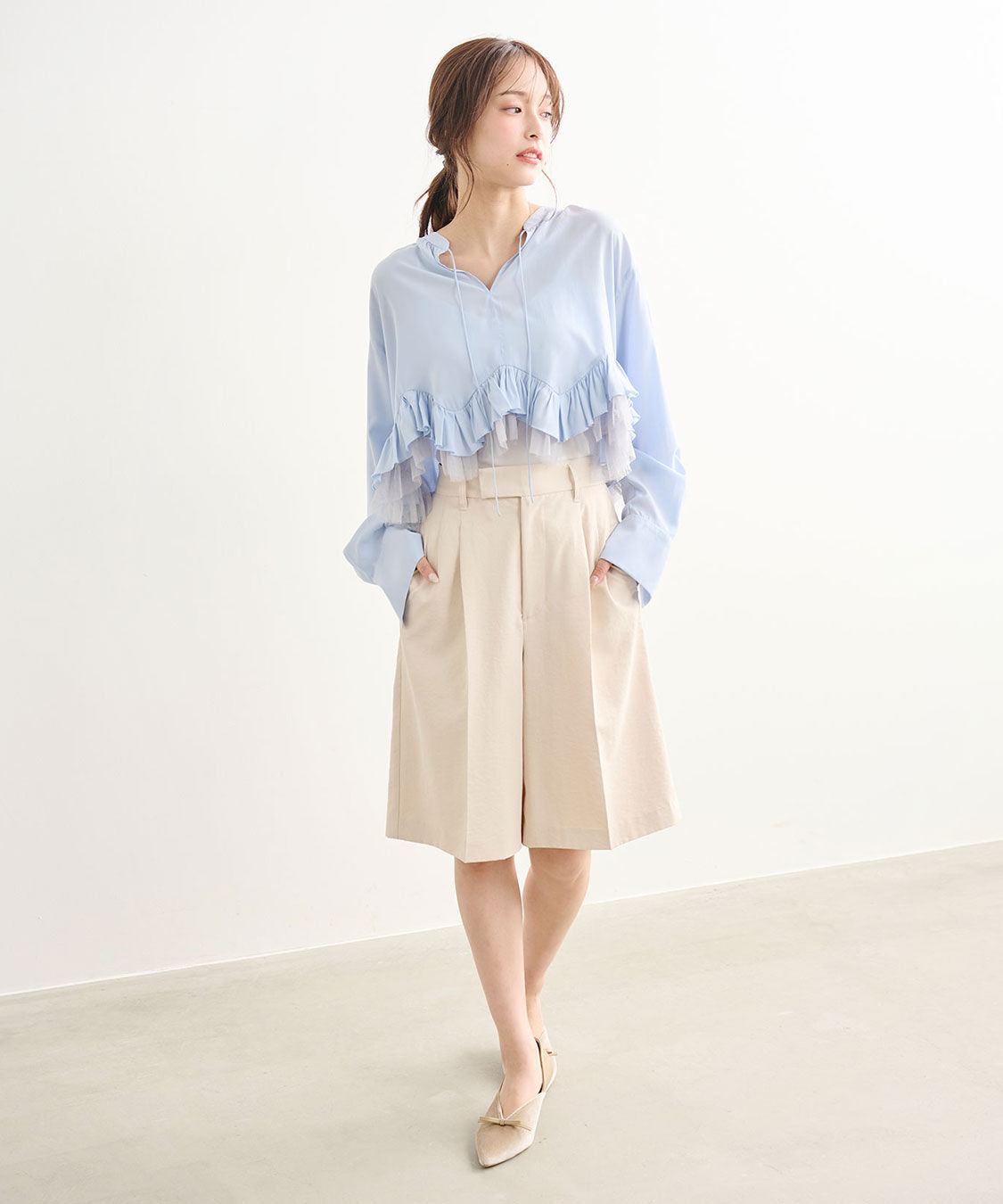 COCO DEAL「スラックスハーフパンツ」|その他|