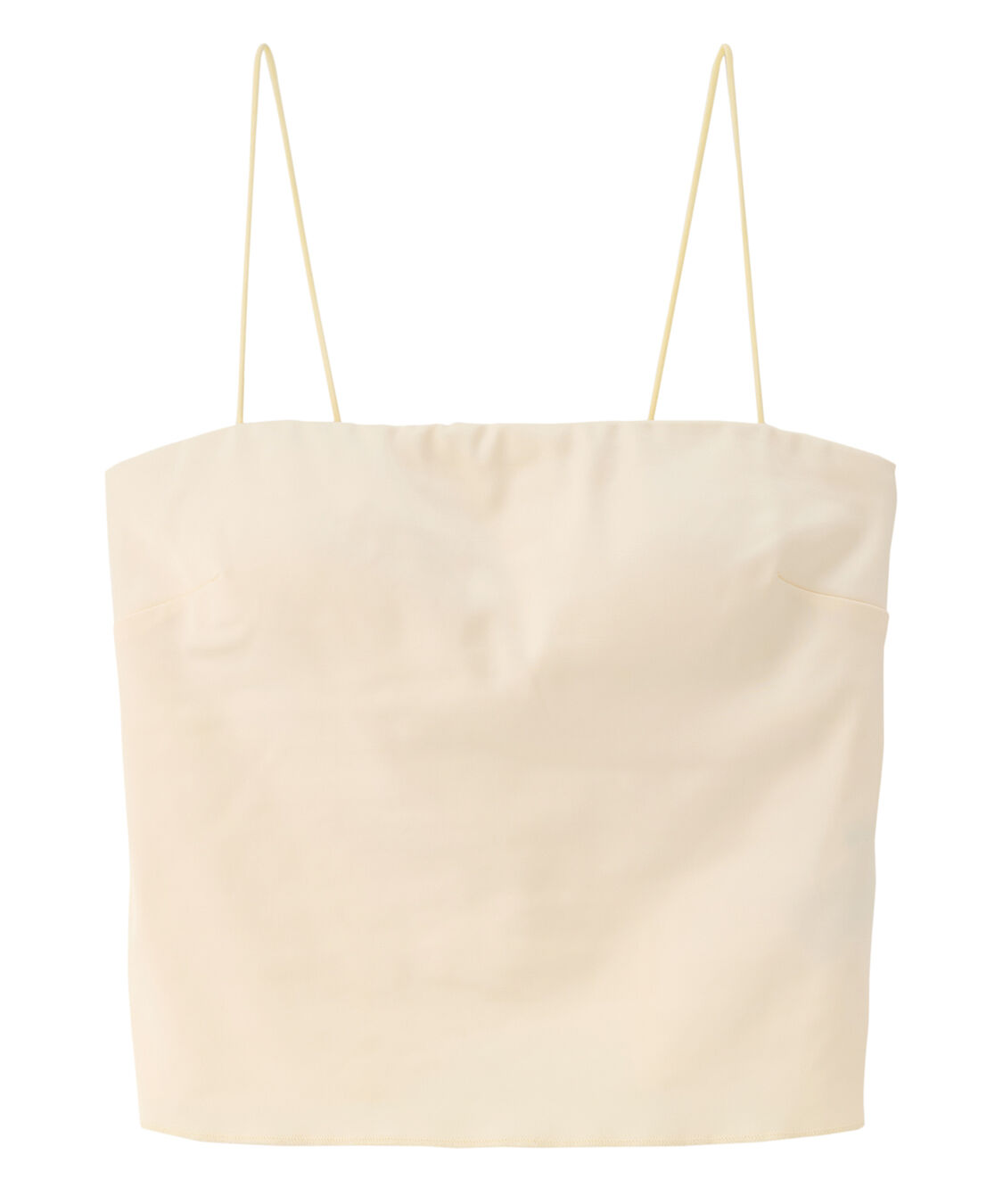 COCO DEAL「サテンライクキャミソール」|キャミソール|アイボリー