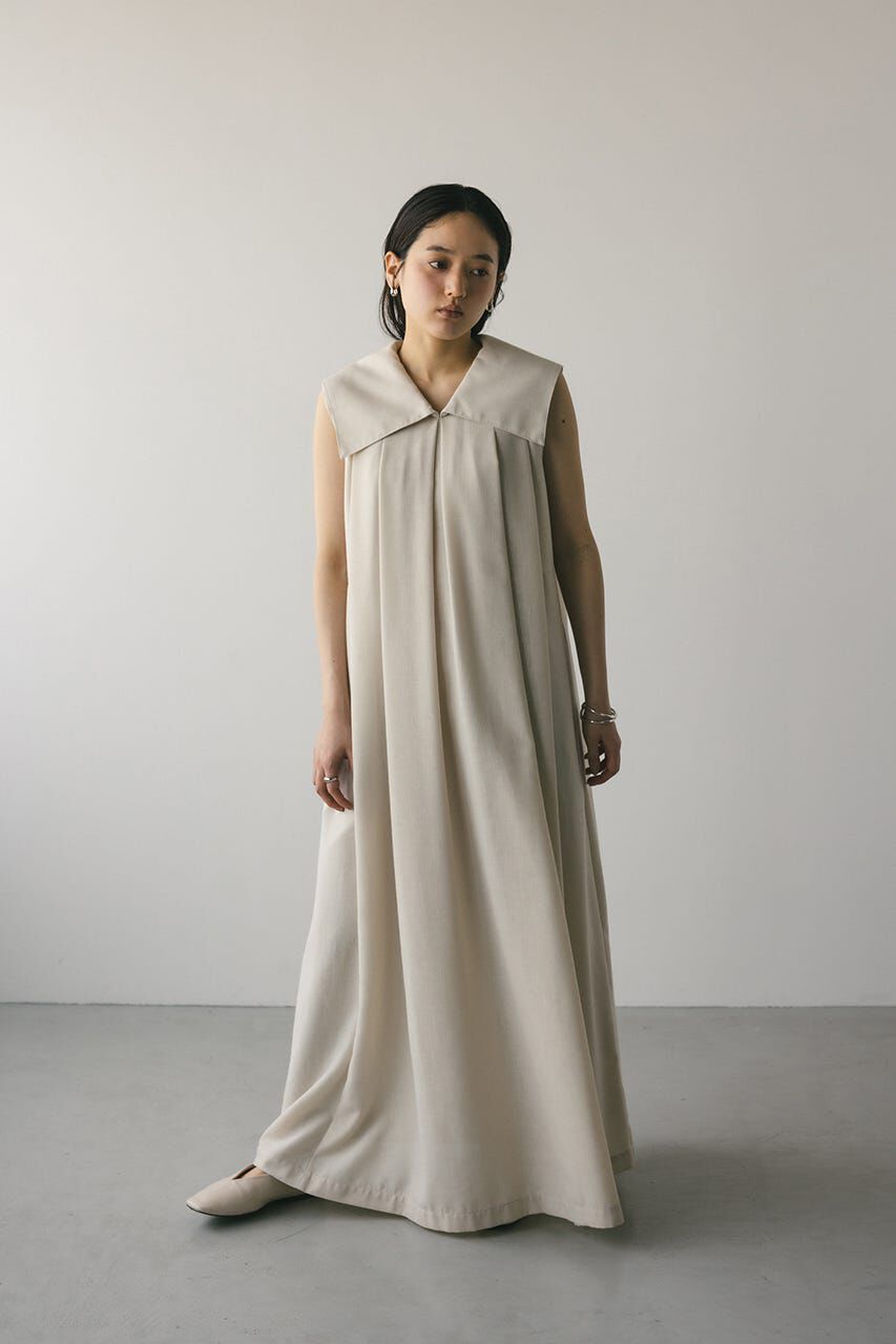 STYLEMIXER「ビッグカラーフレアワンピース」|ワンピース|